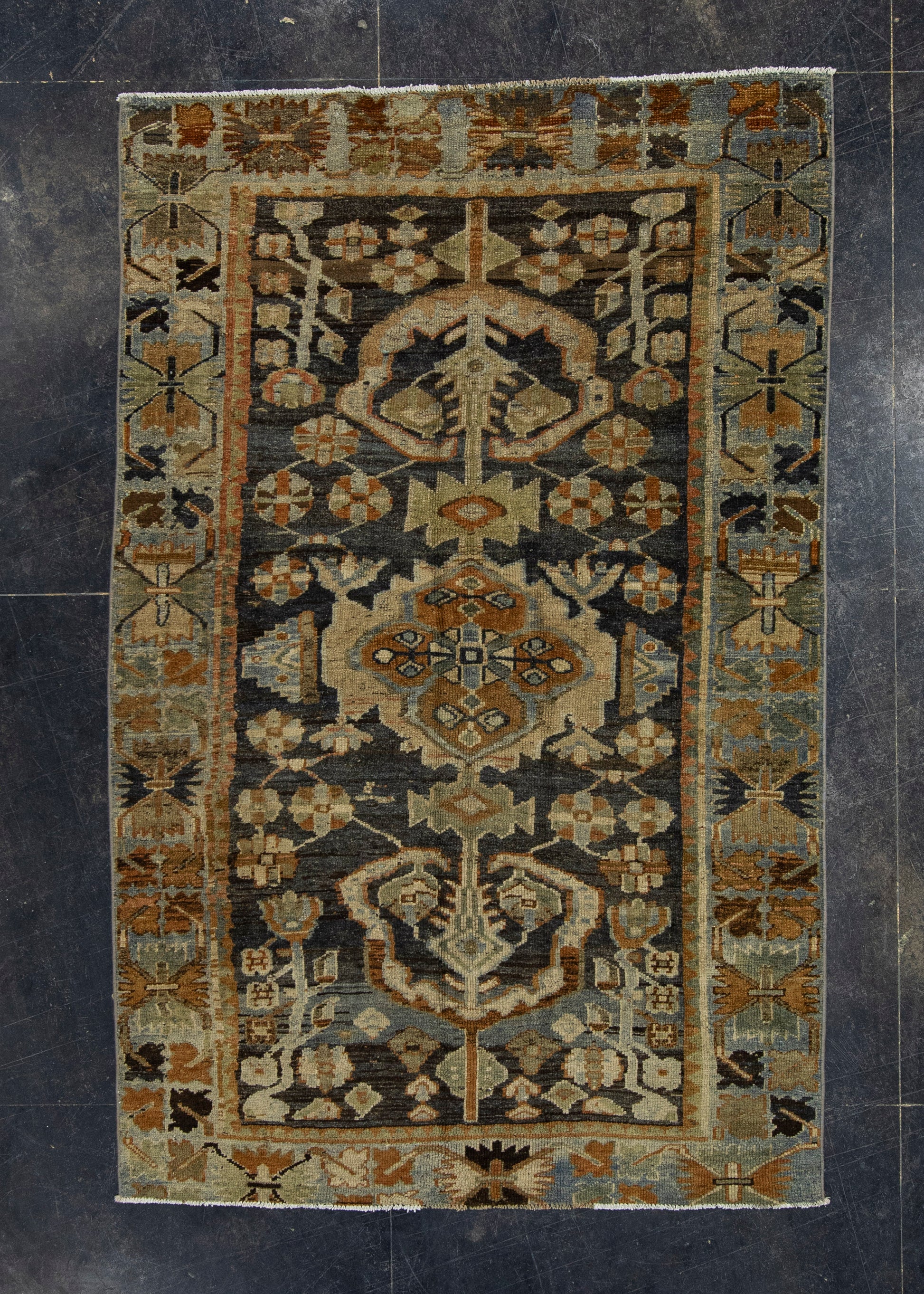 Turkish Vintage Anatolian Rug 4'2" x 6'6" #17141