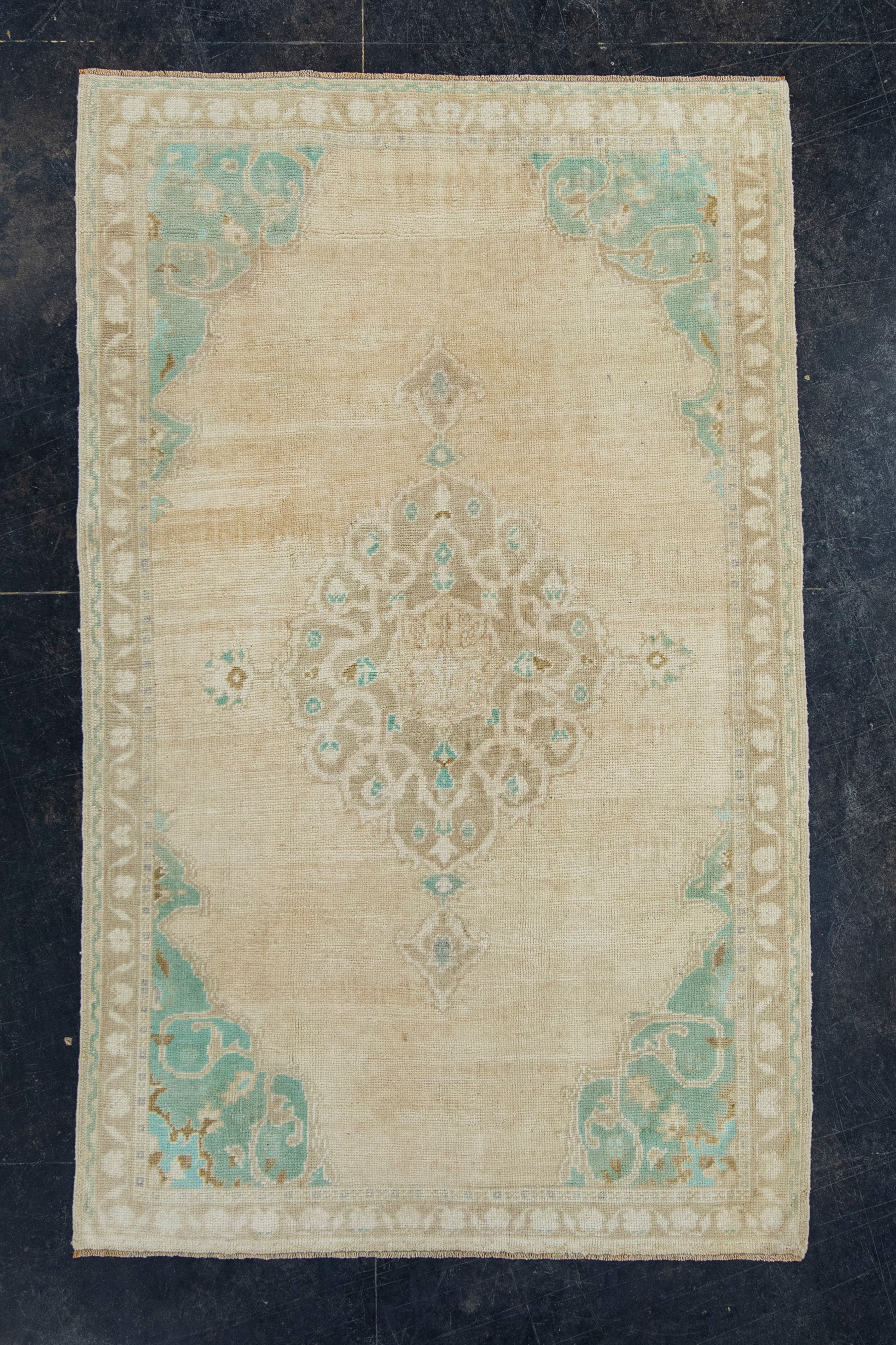 Turkish Vintage Rug 3'11" x 6'4" #17470