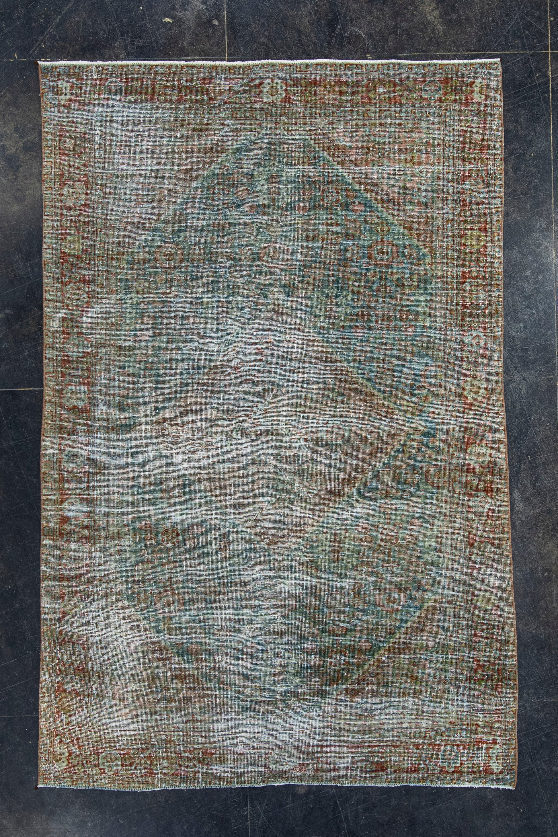 Turkish Vintage Rug 4'3" x 6'8" #17603