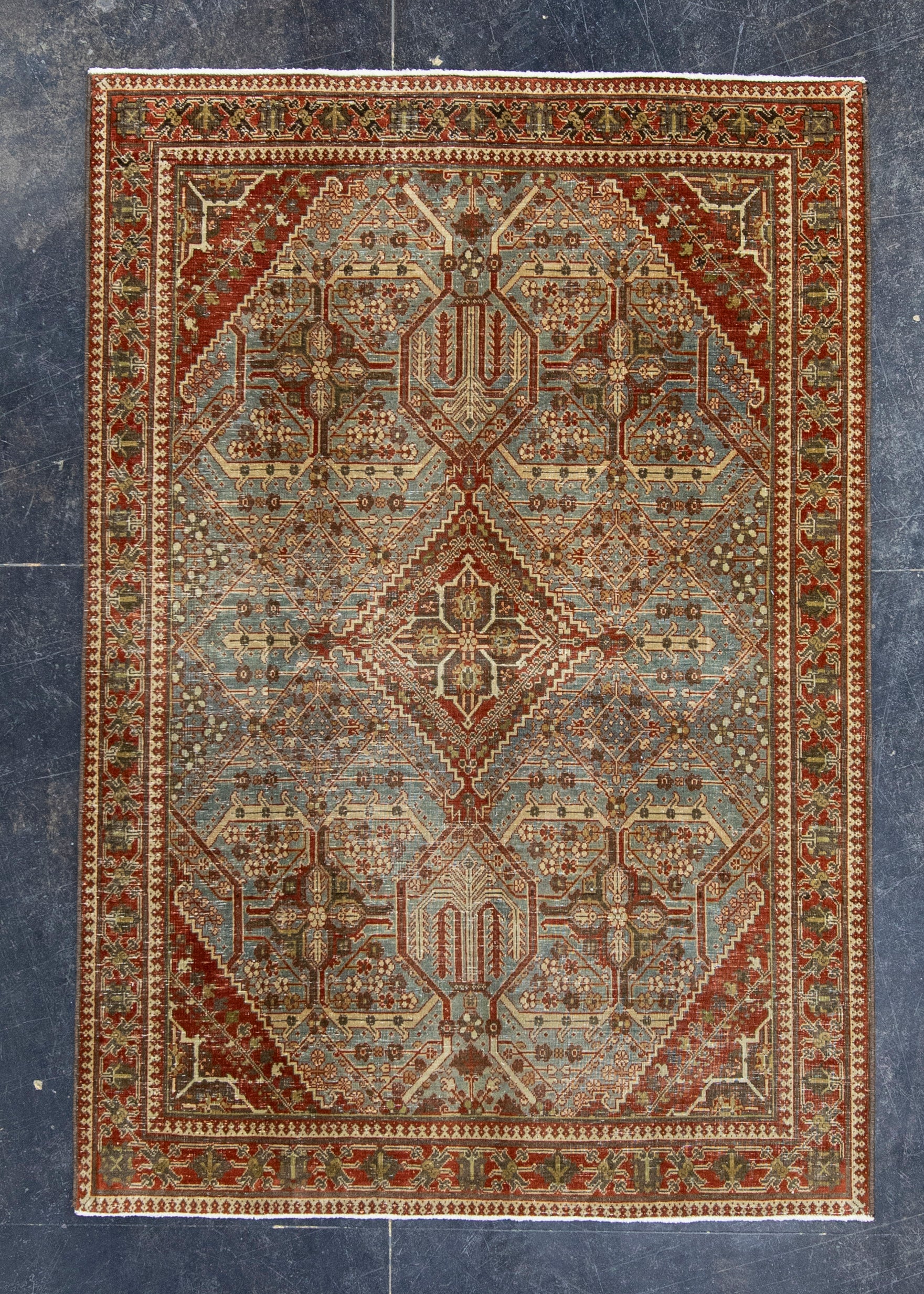 Turkish Anatolian Rug 3'7" x 5'2" #17145