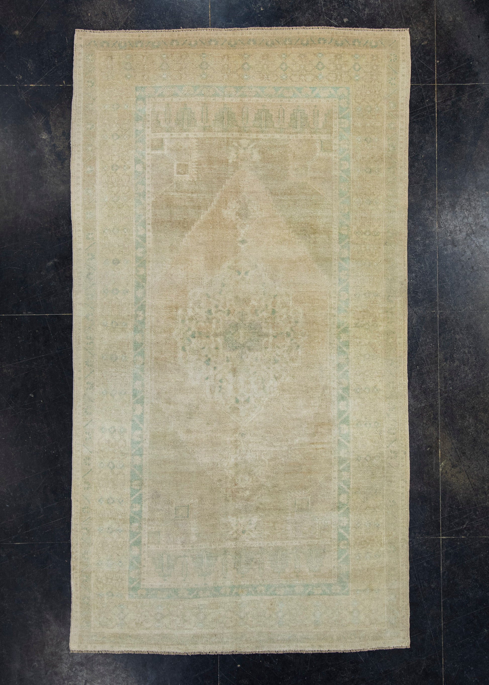 Turkish Vintage Rug 4'5" x 8'2" #17116