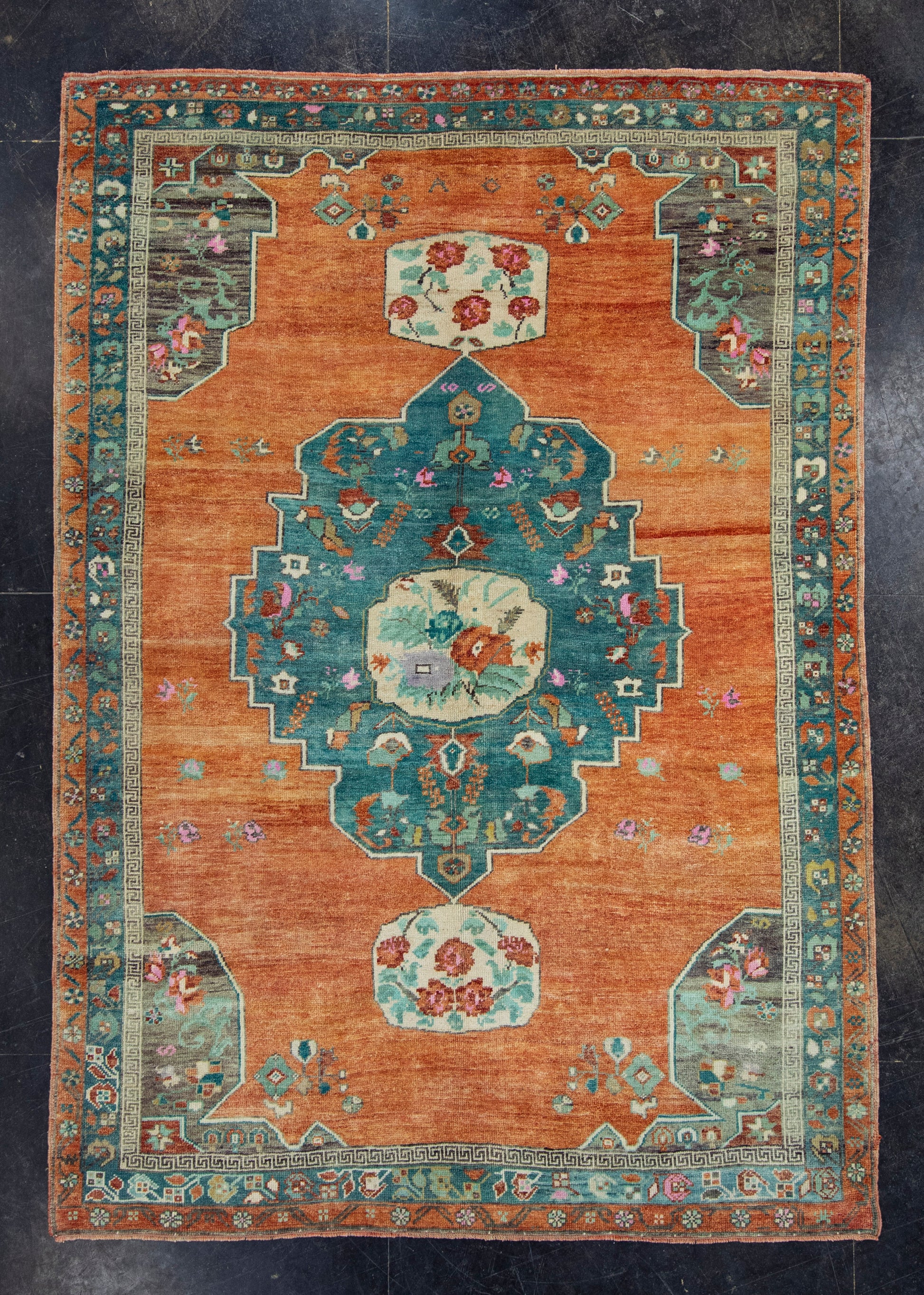Turkish Vintage Rug 5'4" x 7'7" #17950