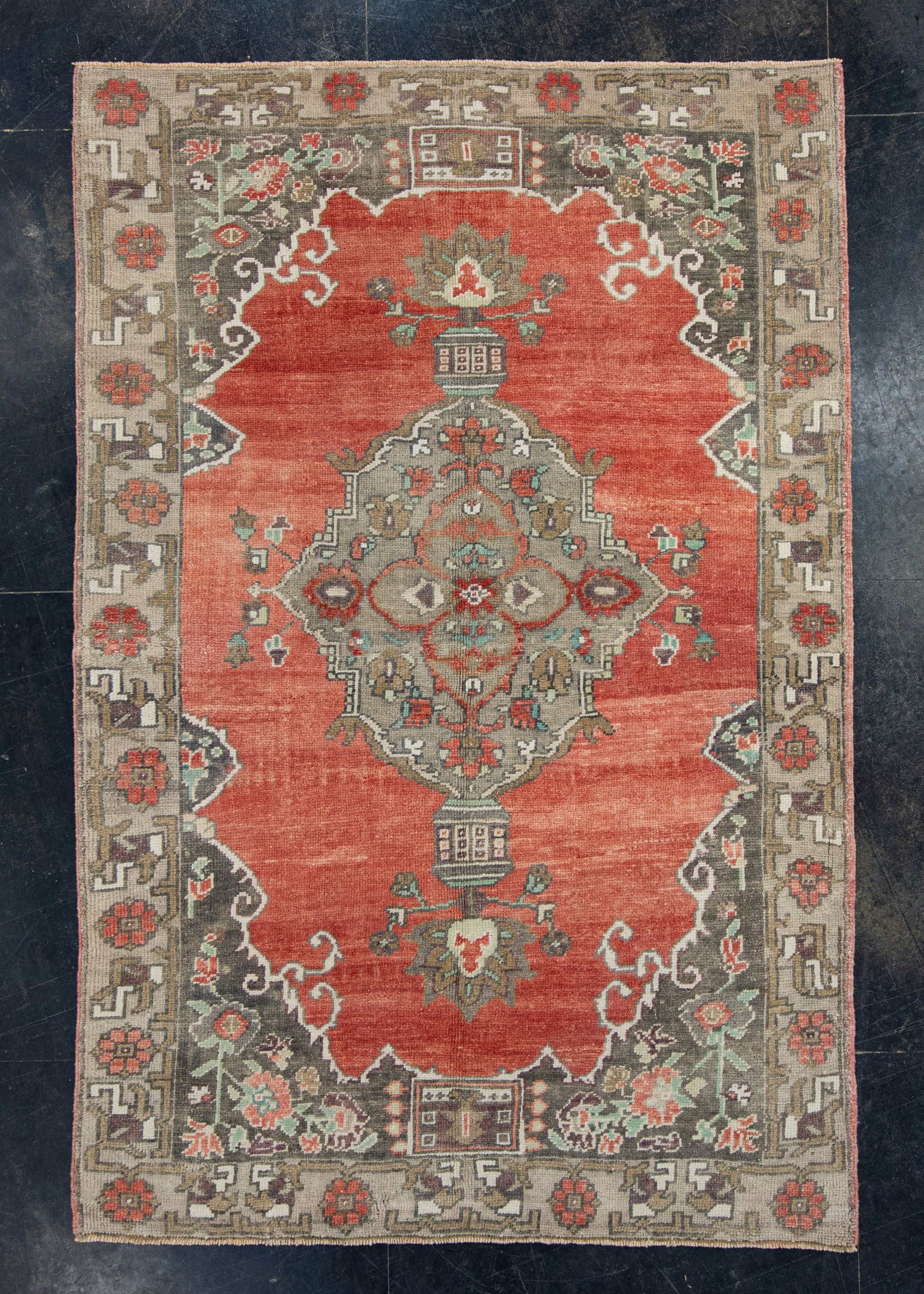 Turkish Vintage Rug 5' x 7'6" #17507