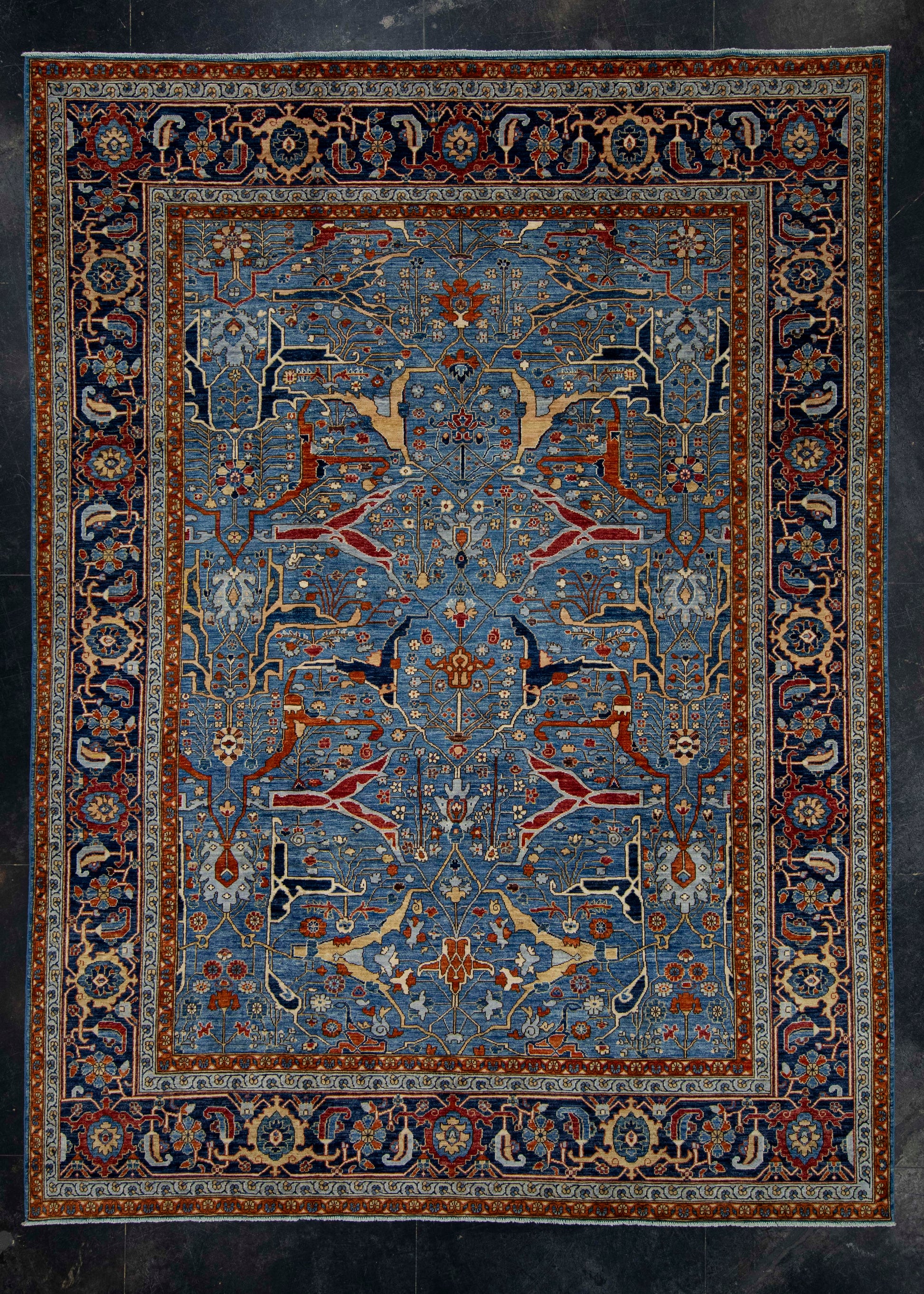 Oriental Handmade Rug 8'10" x 12' #17783