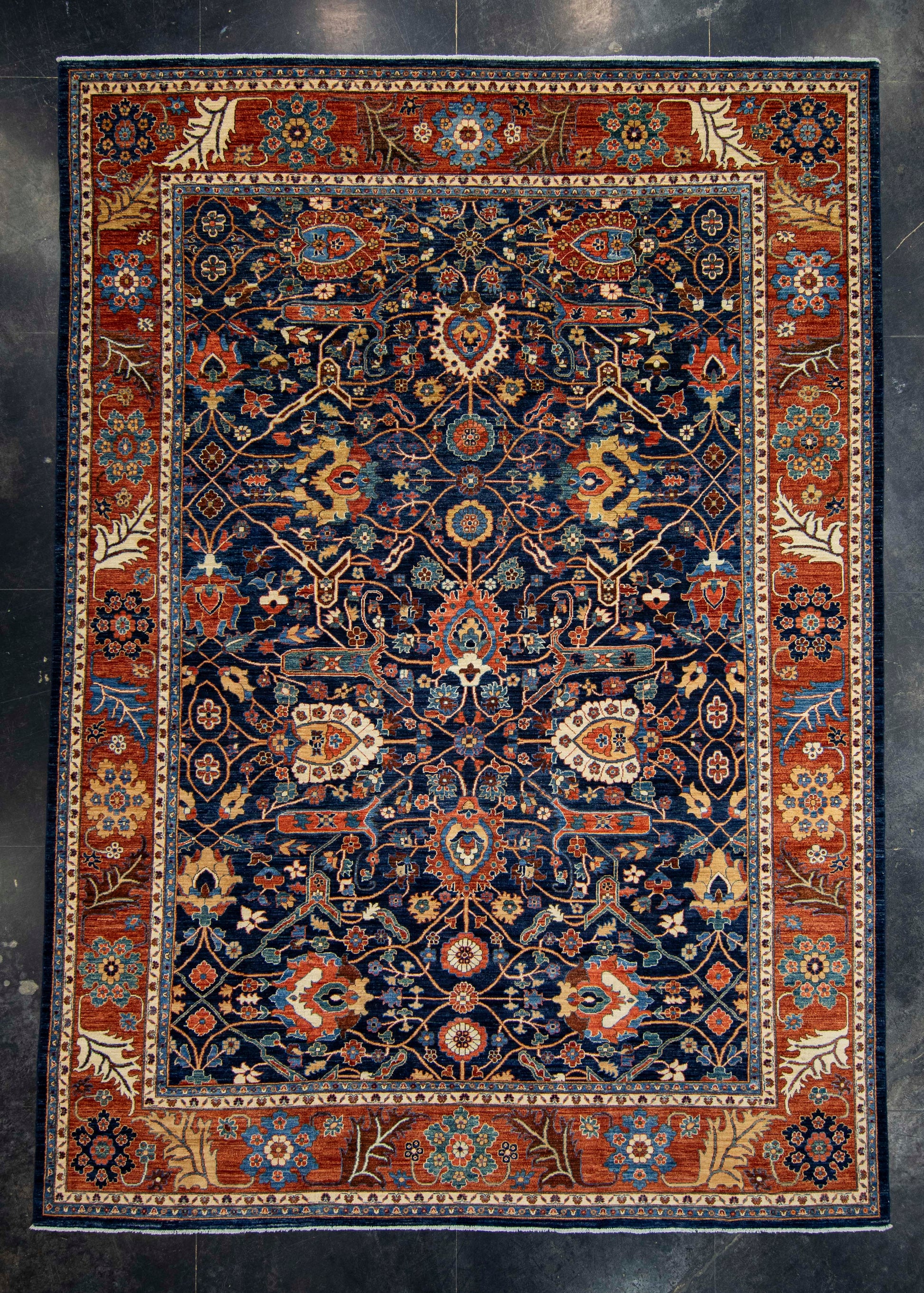 Oriental Handmade Rug  9'10" x 13'8" #17752