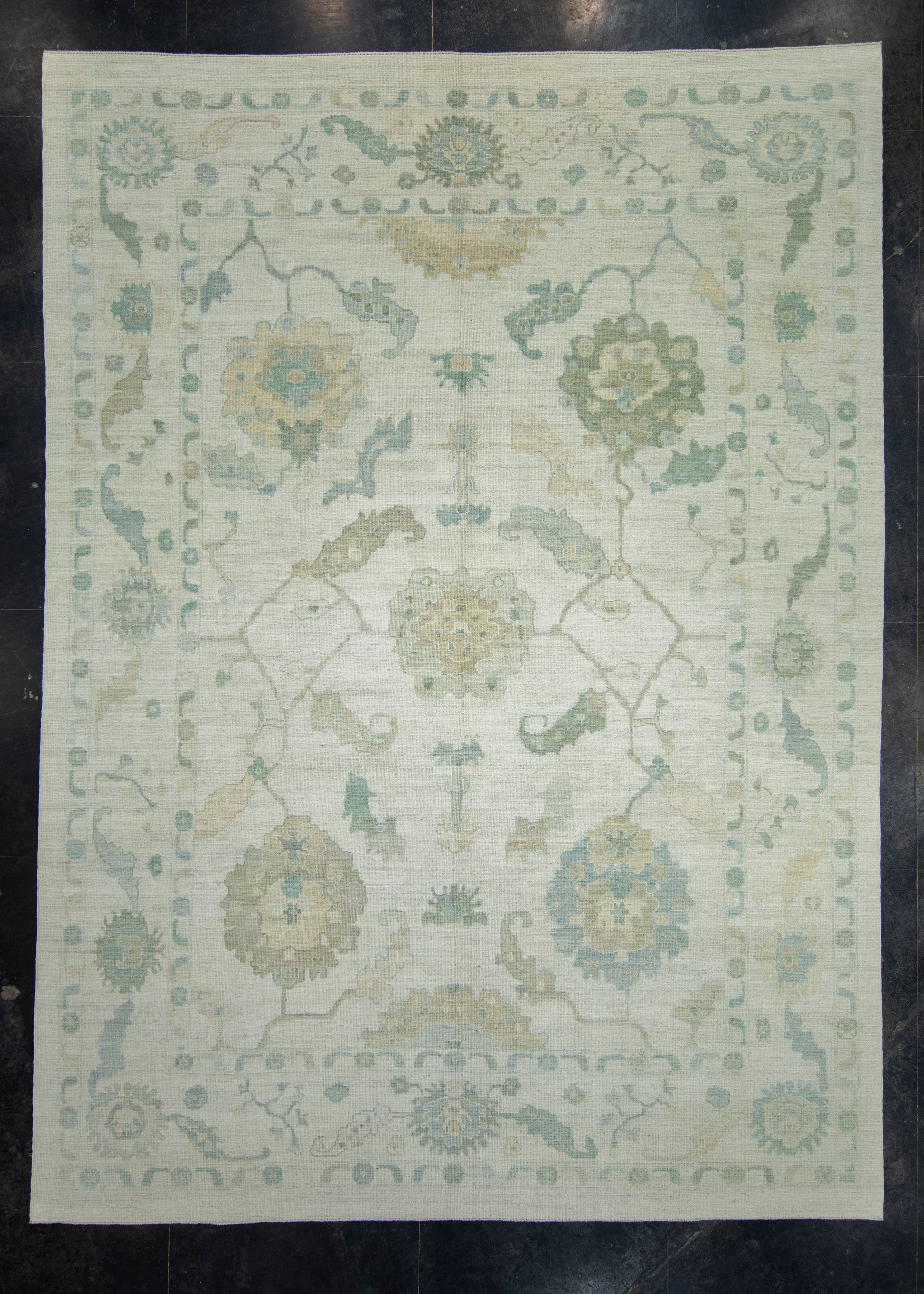 Turkish Oushak Rug 10'2" x 14'1" #18960