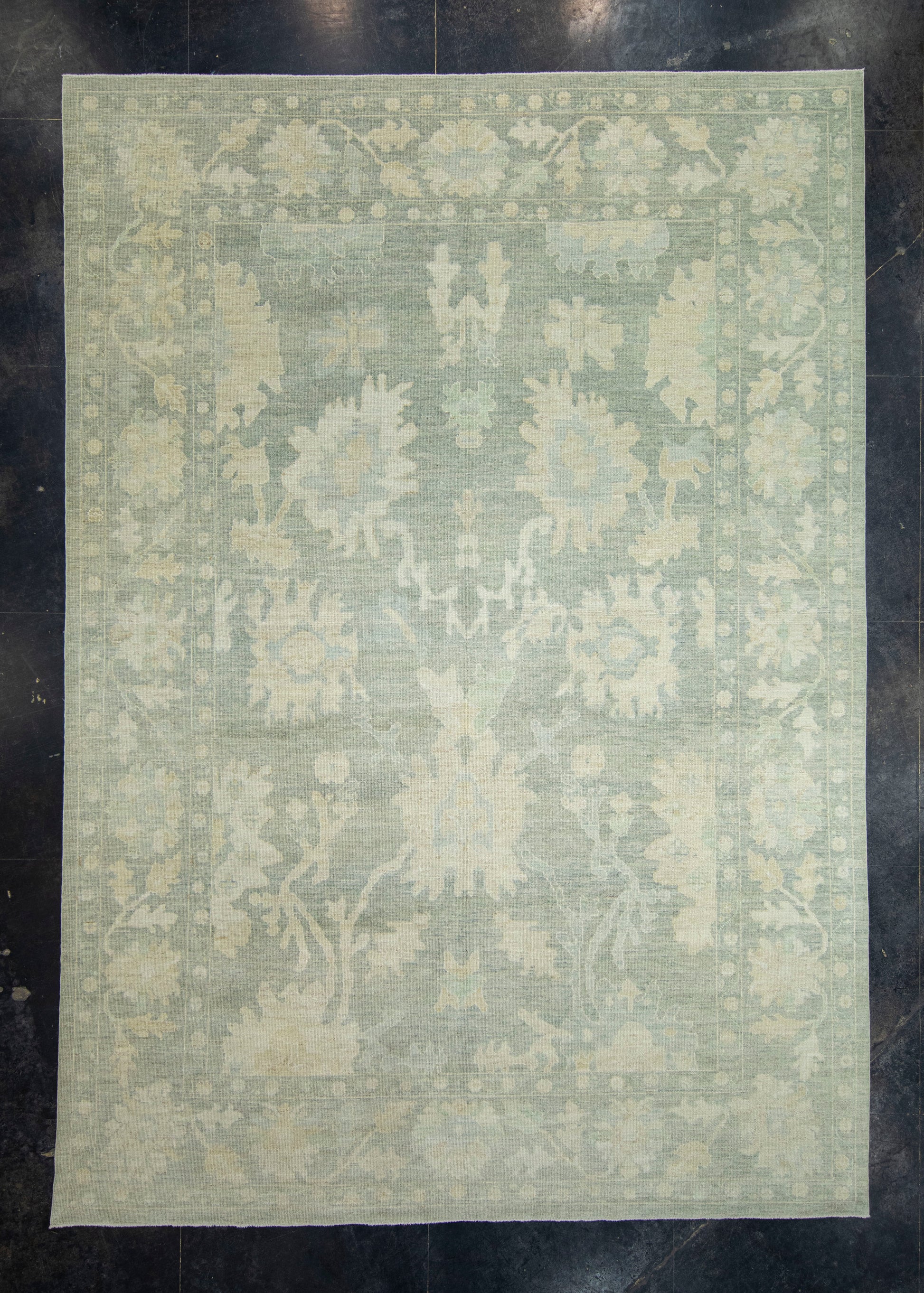 Turkish Oushak Rug 10'2" x 14'3" #18529