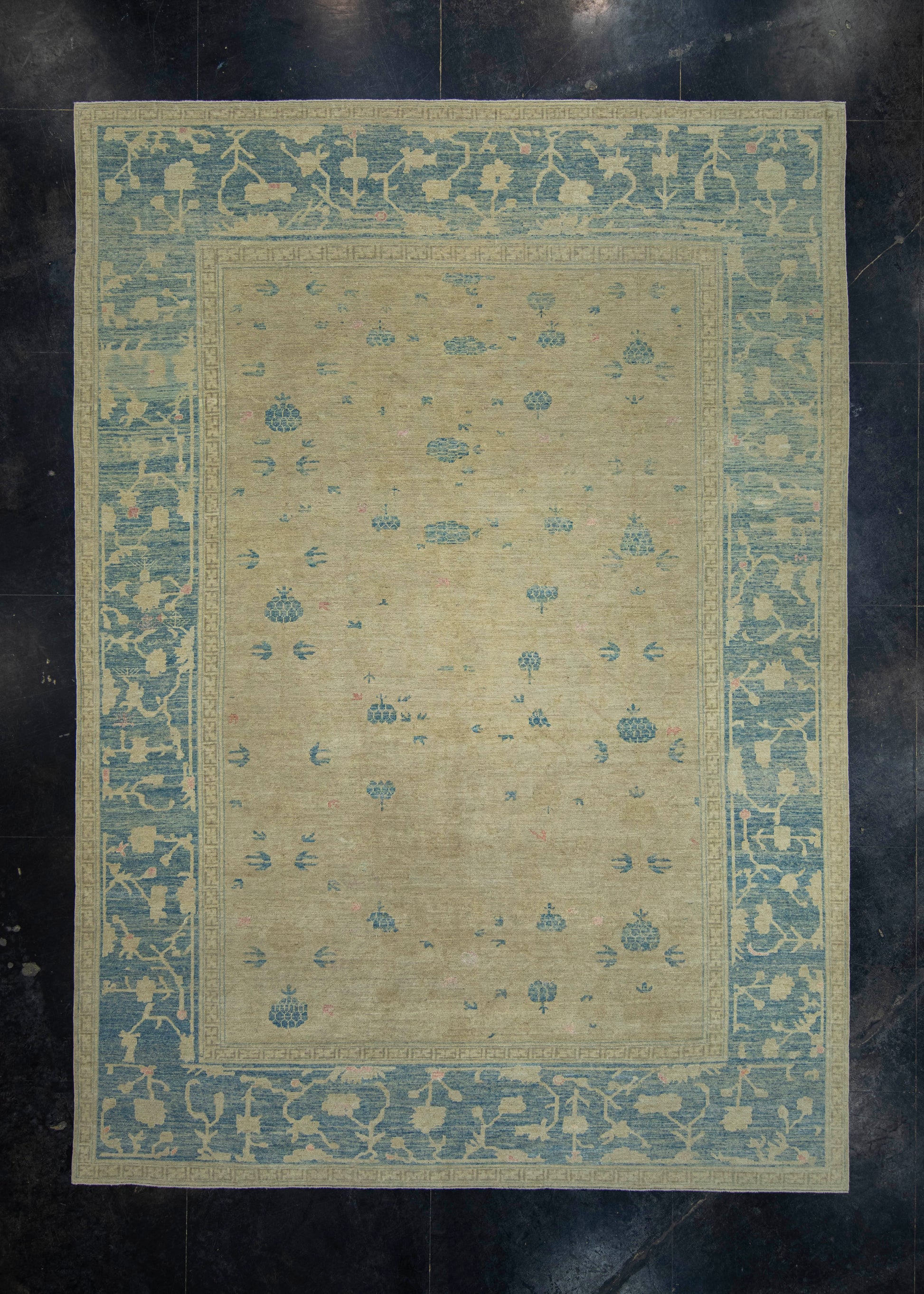 Turkish Oushak Rug 9'7" x 13'5" #18670
