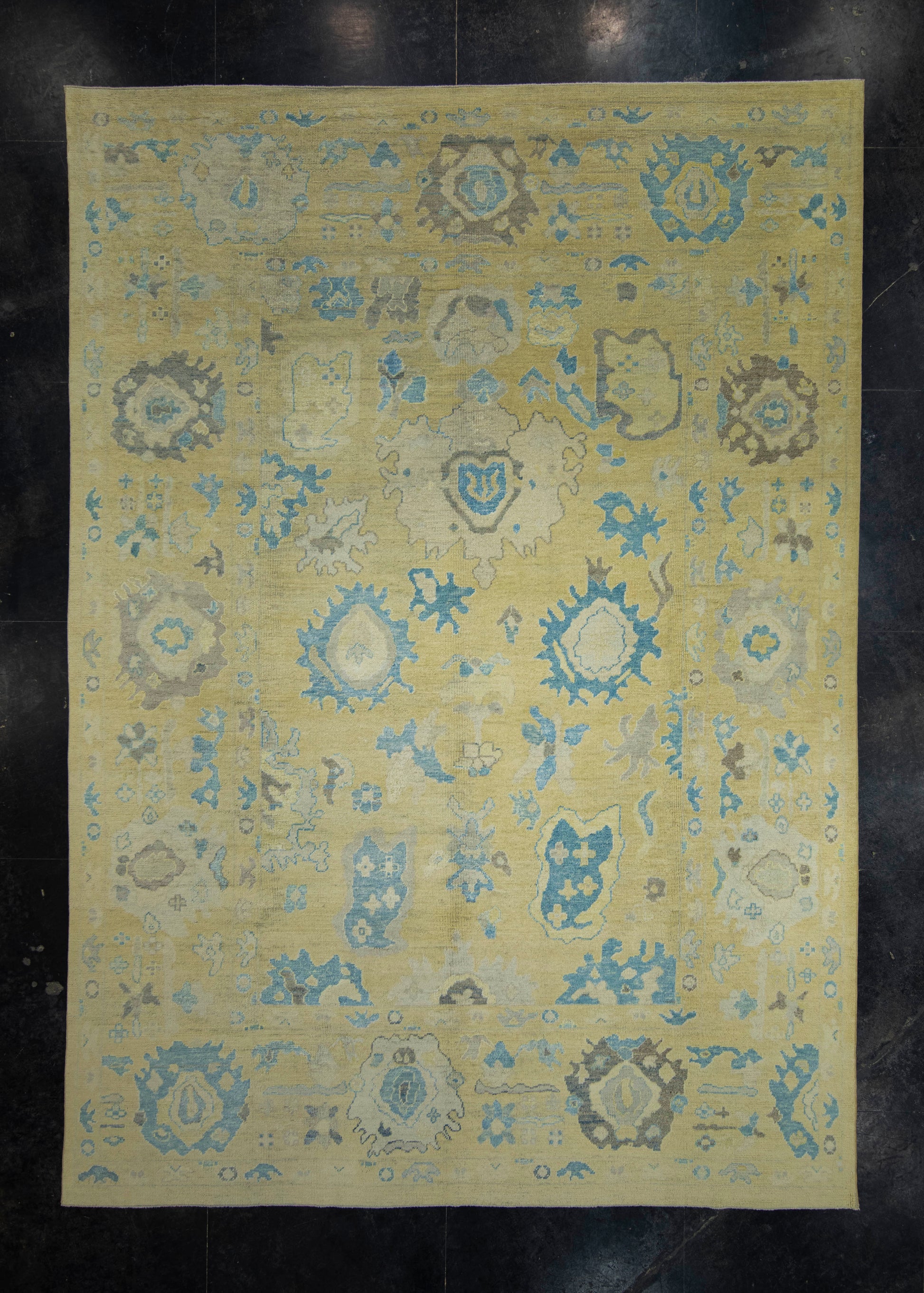Turkish Oushak Rug 9'11" x 13'11" #18610