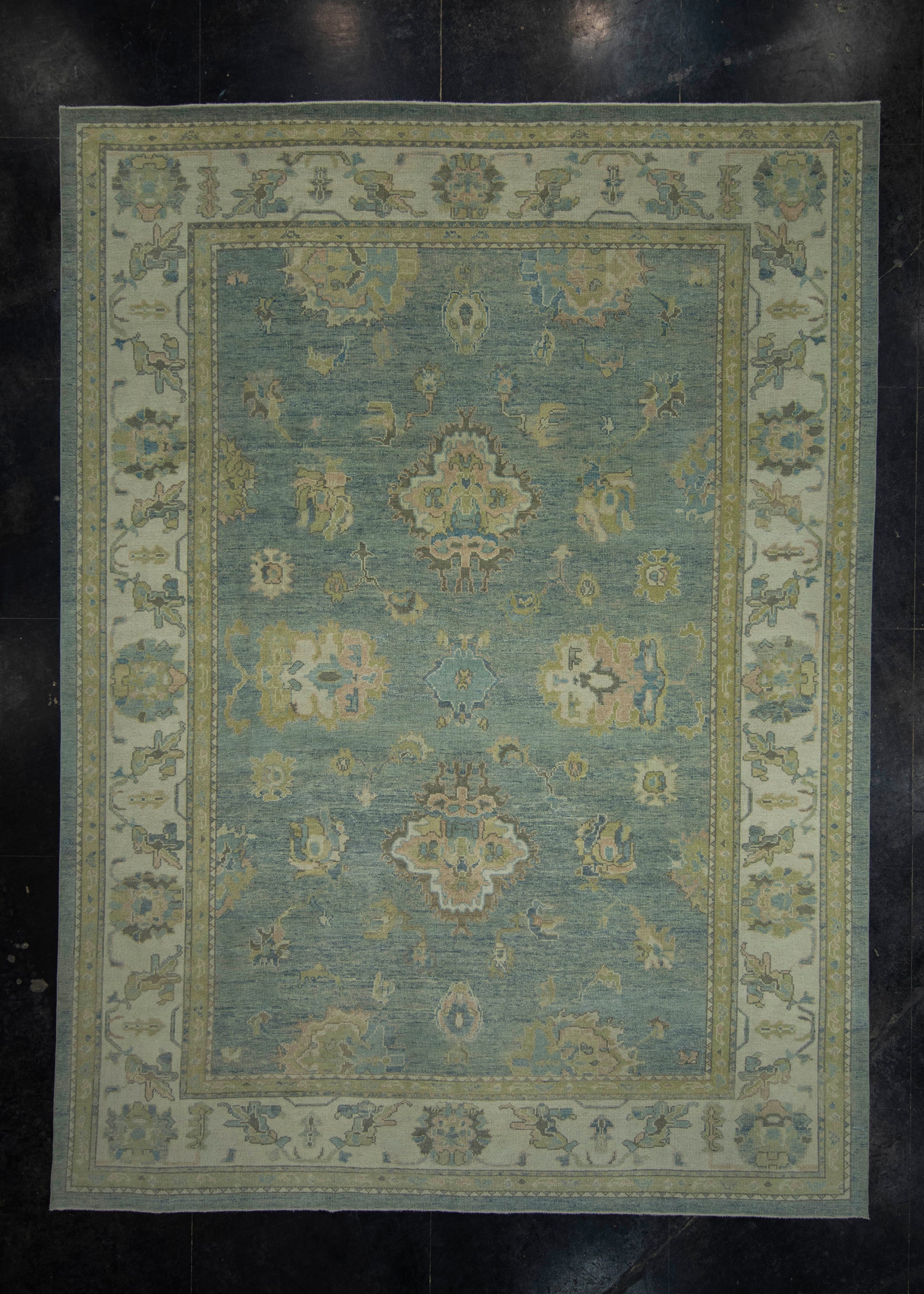 Turkish Oushak Rug 10'2" x 13'10" #18601