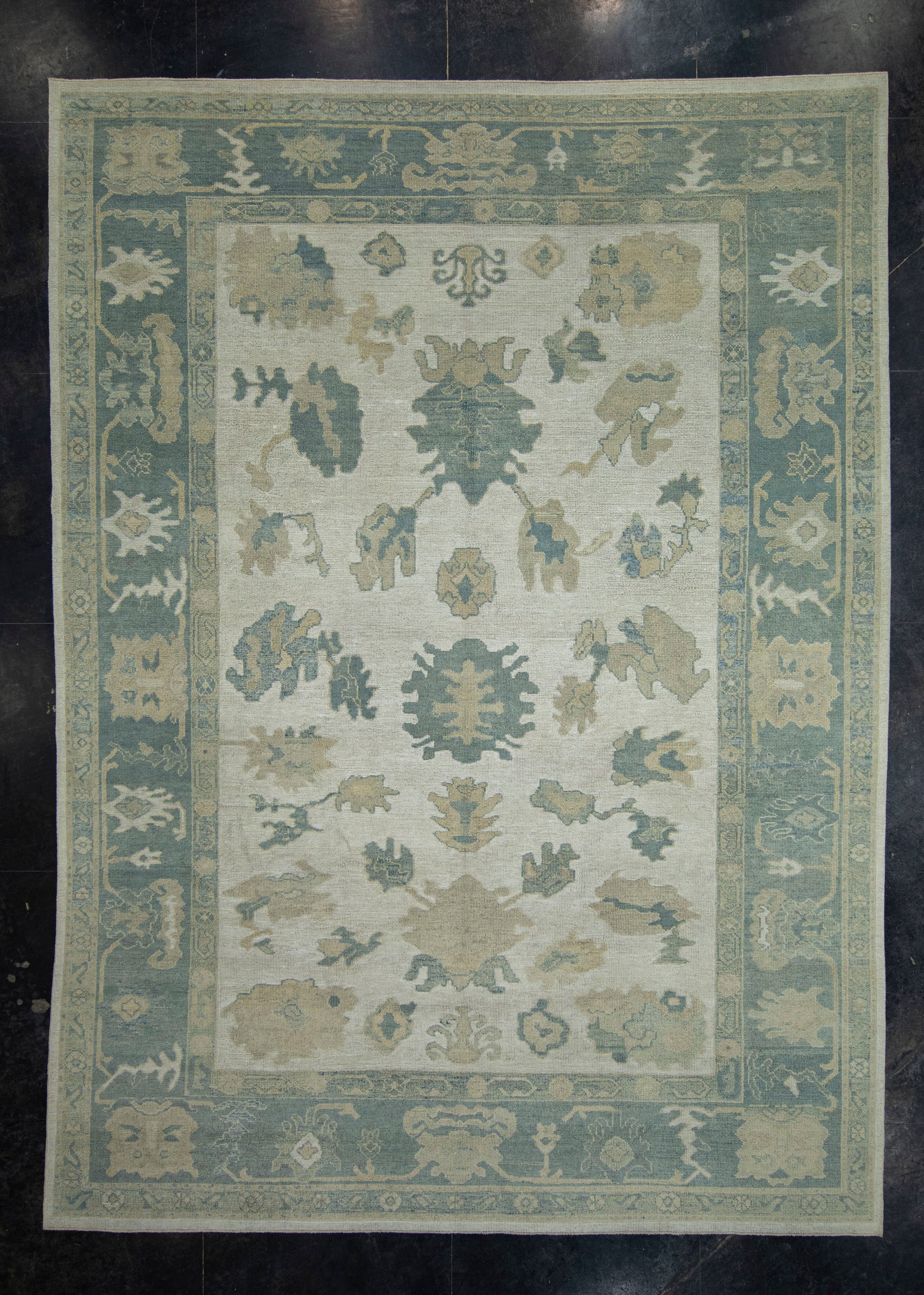 Turkish Oushak Rug 10'1" x 13'10" #18606