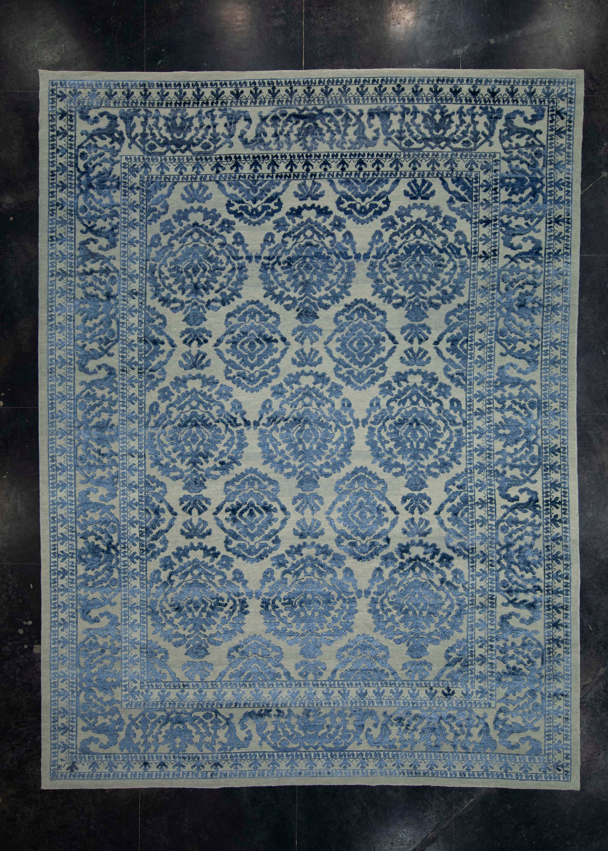 Turkish Oushak Rug 10'3" x 13'7" #18620