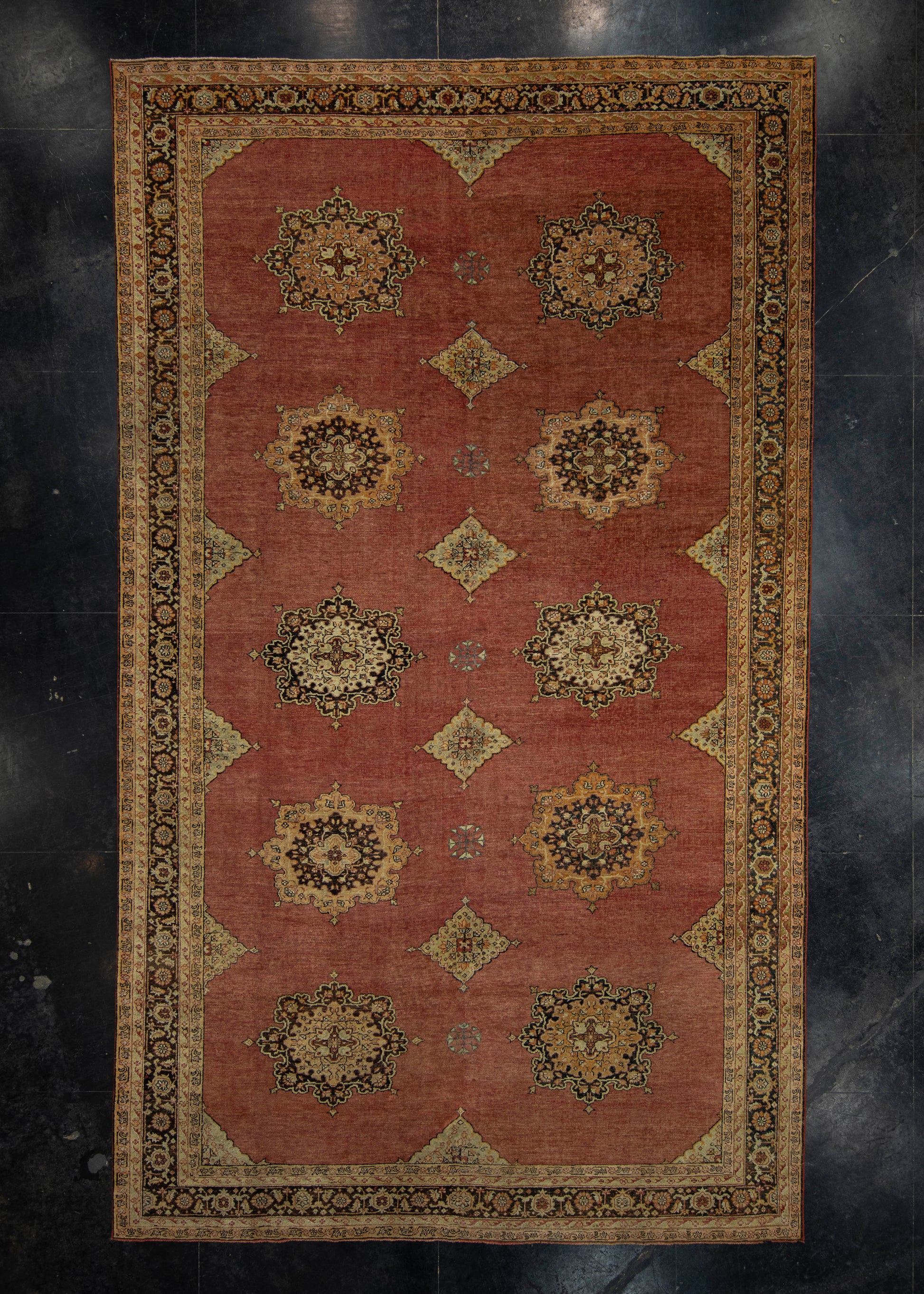 Turkish Oushak Rug 8'8" x 14'8" #18540