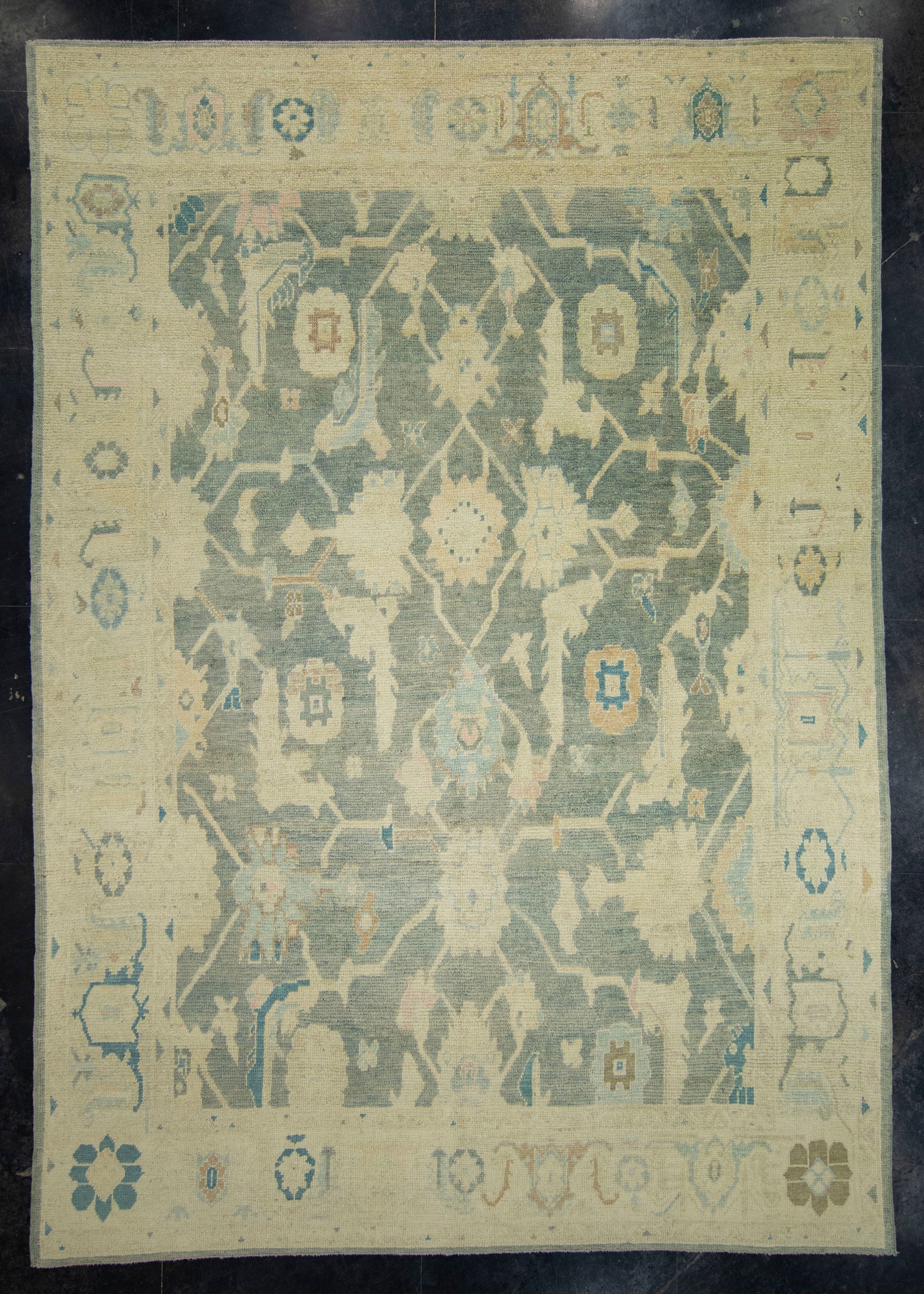 Turkish Oushak Rug 10' x 14'3" #18656
