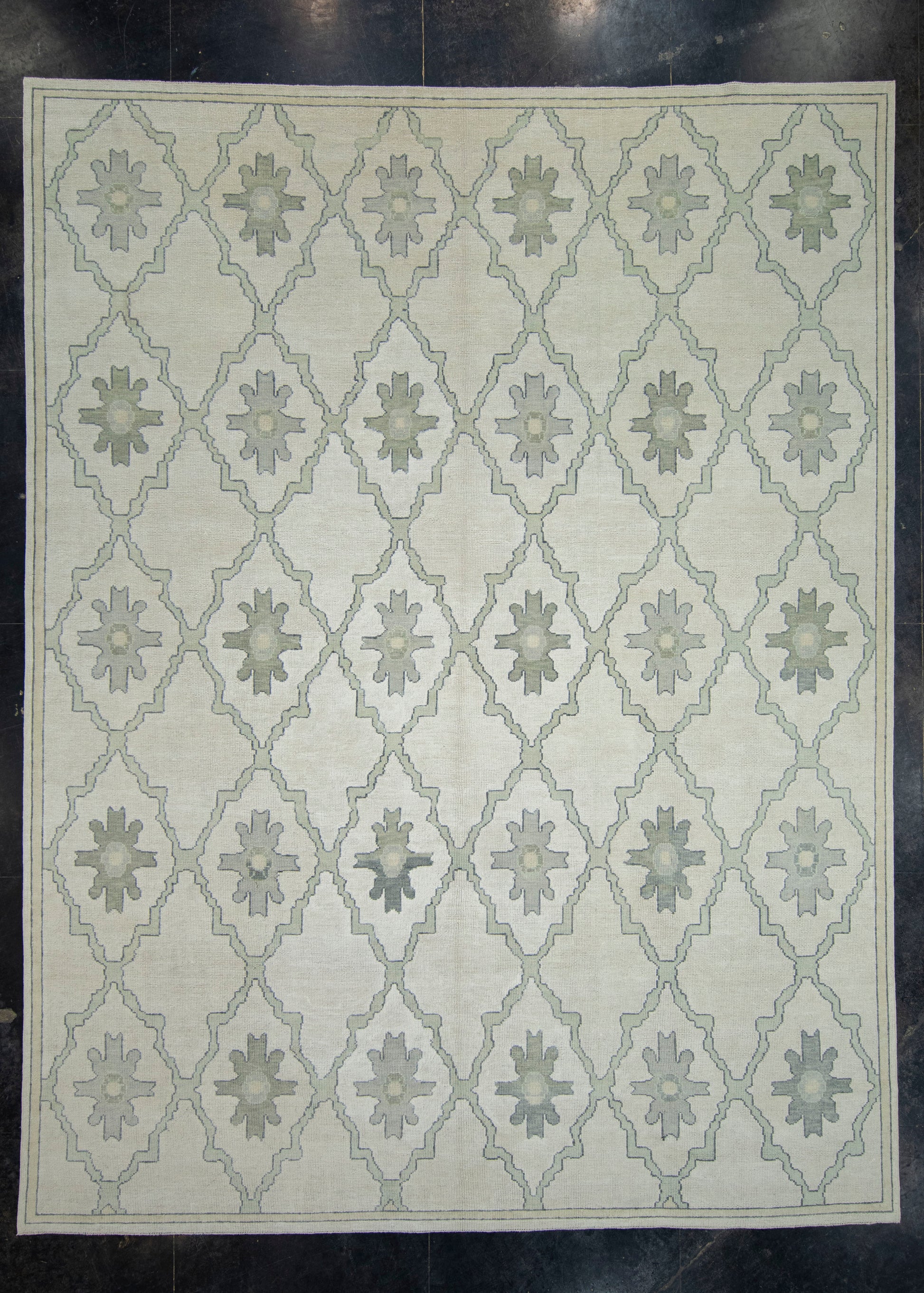 Turkish Oushak Rug 10'4" x 13'7" #18083