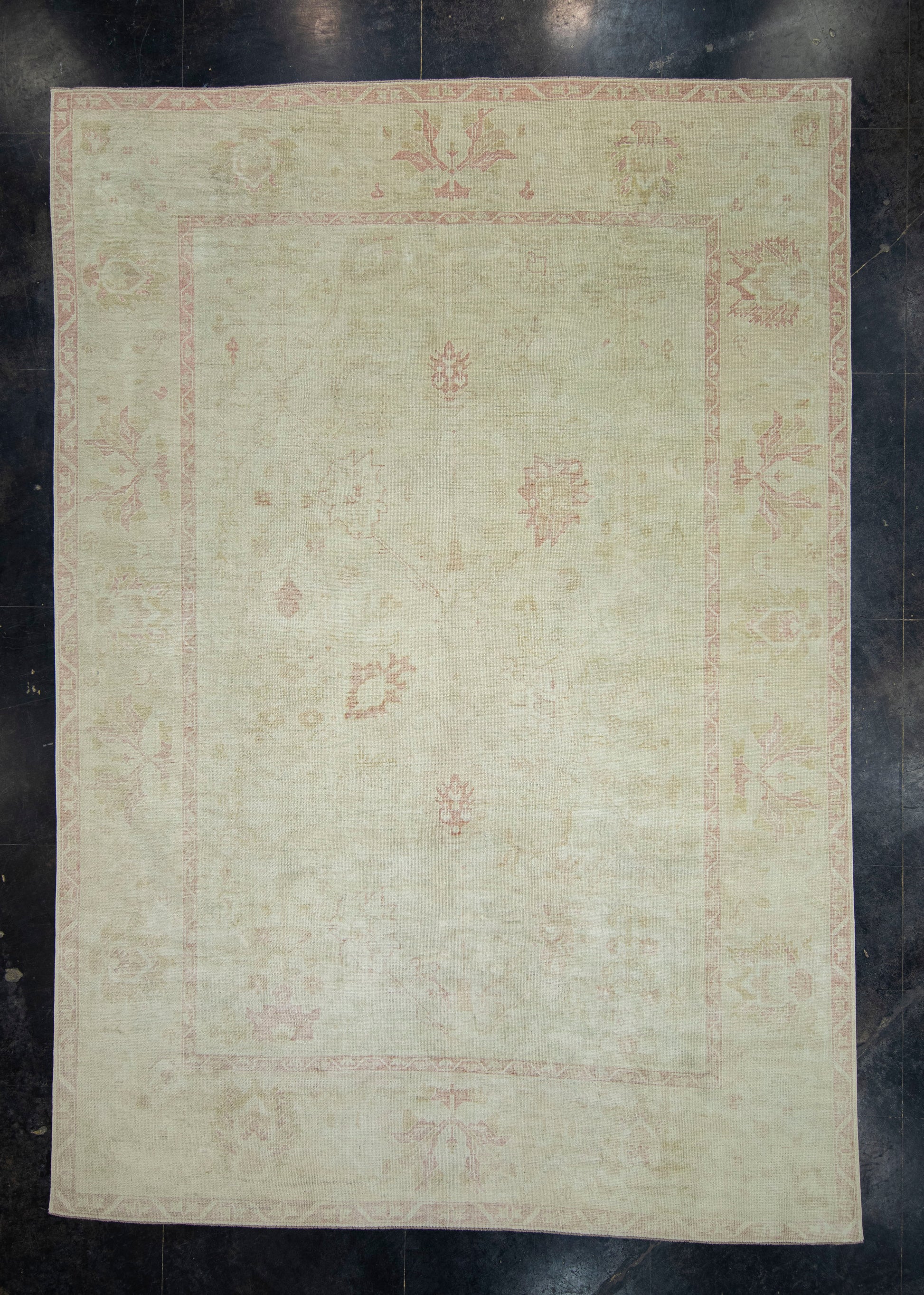 Turkish Oushak Rug 9'10" x 14'2" #18553