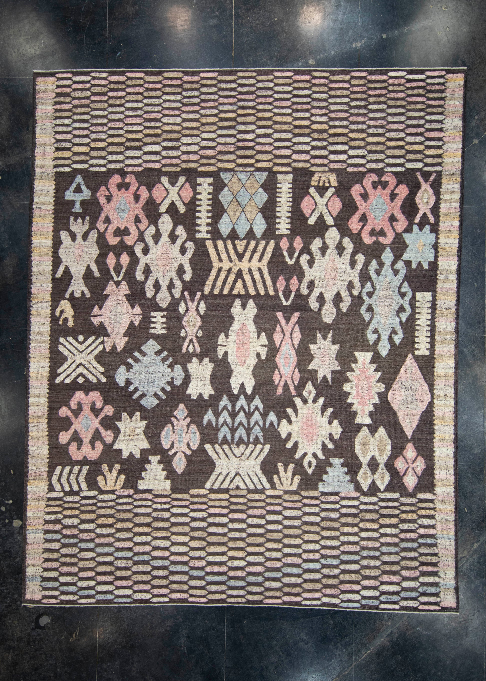 Turkish Kilim Oriental Handmade Flatweave 10'2" x 12'7" #18678