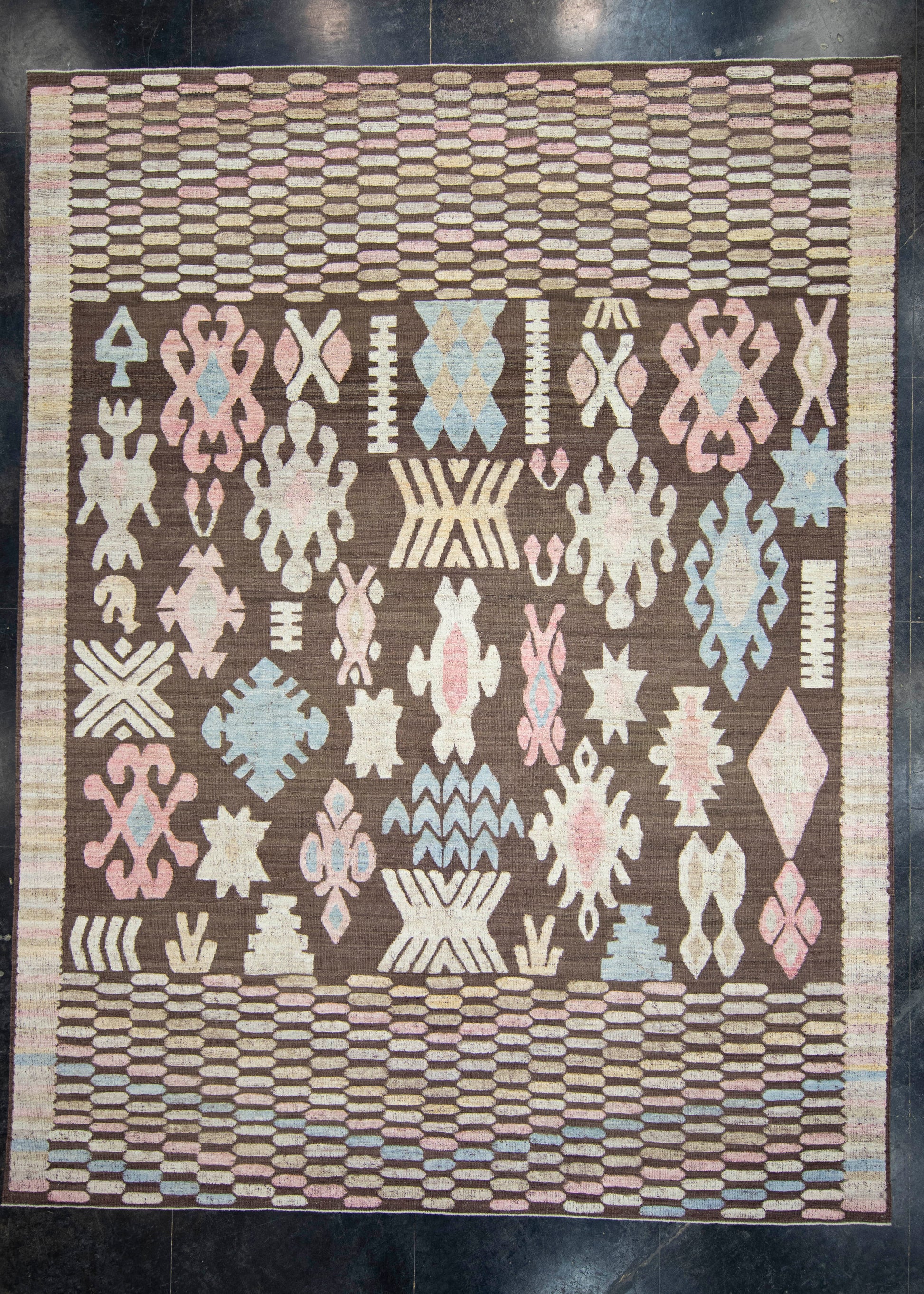 Turkish Kilim Oriental Handmade Flatweave 10'10" x 14'2" #18561