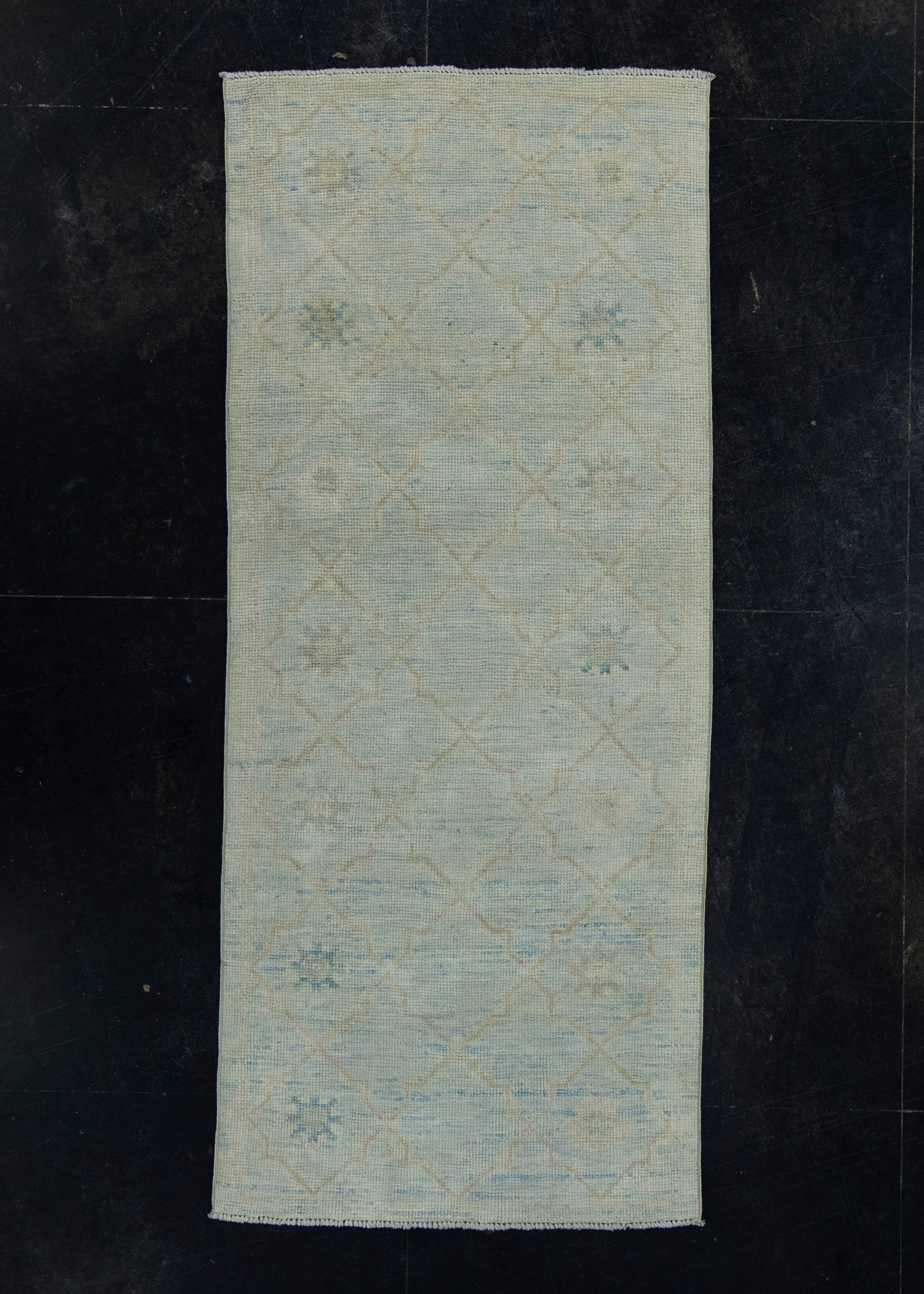 Turkish Oushak Rug 3' x 7' #17839