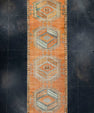 Turkish Vintage Runner Rug 3'5" x 10'6" #17460
