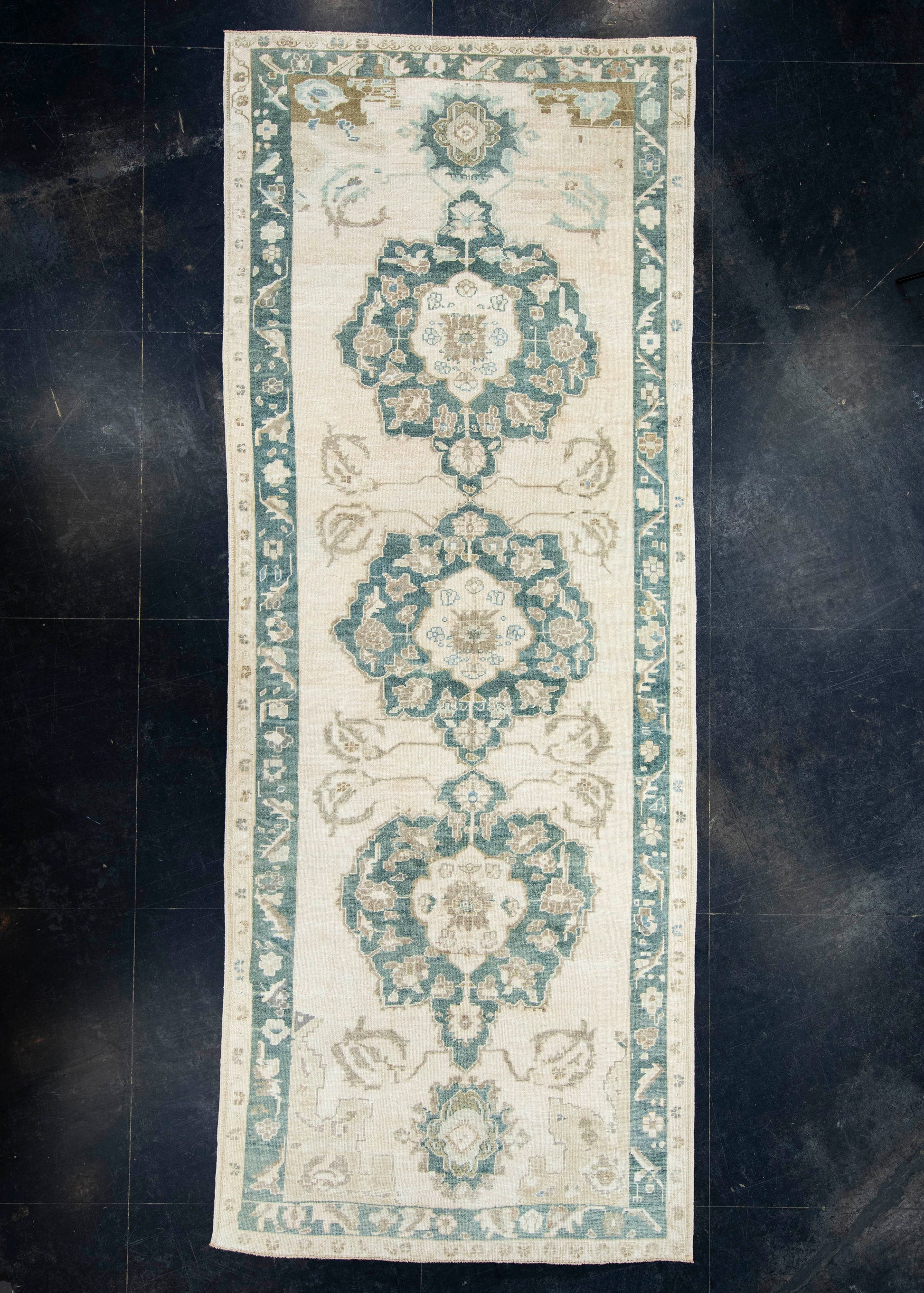 Turkish Anatolian Runner Rug 4'10" x 12'9" #17599