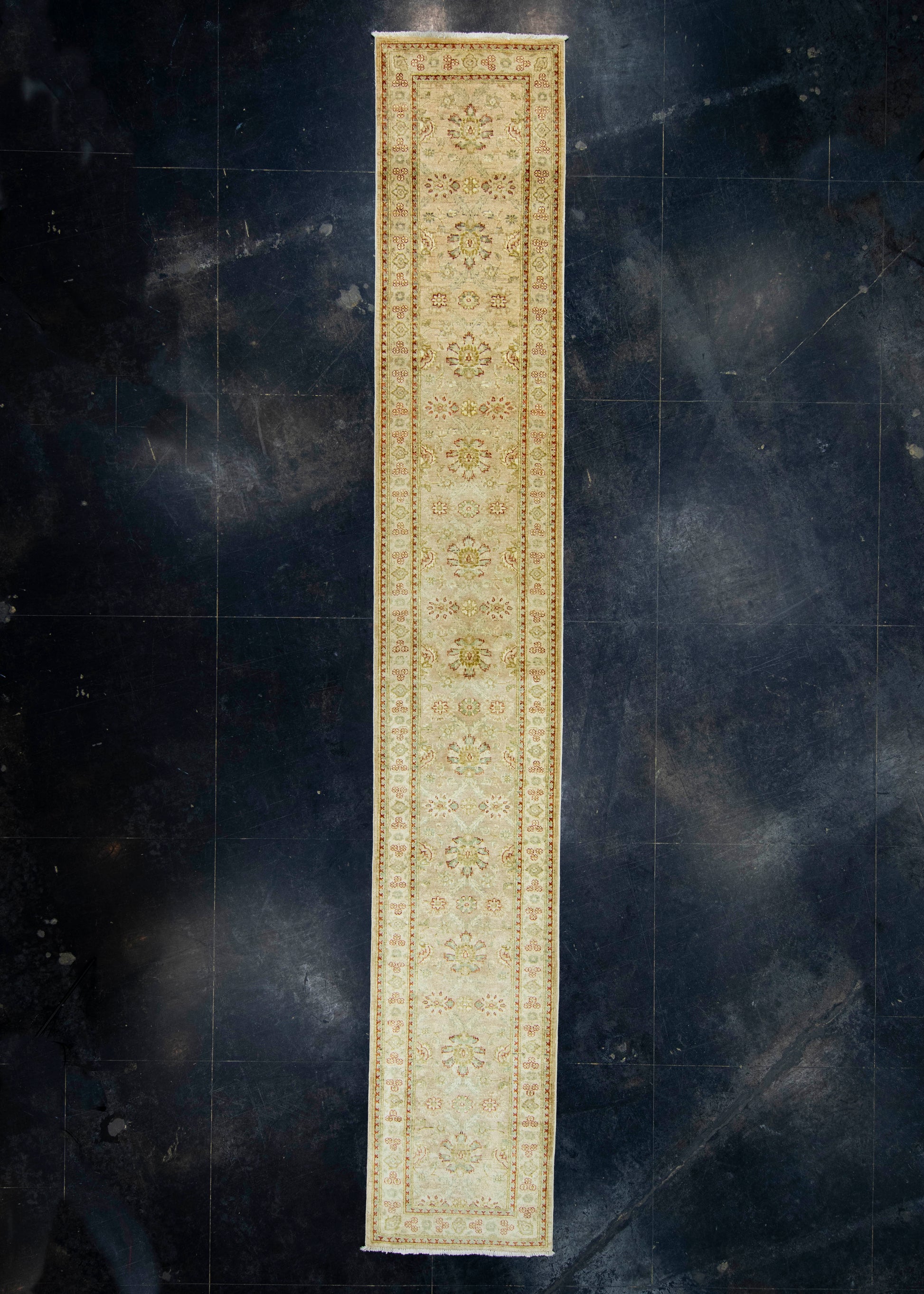 Turkish Oushak Rug 2'7" x 16'4" #17002