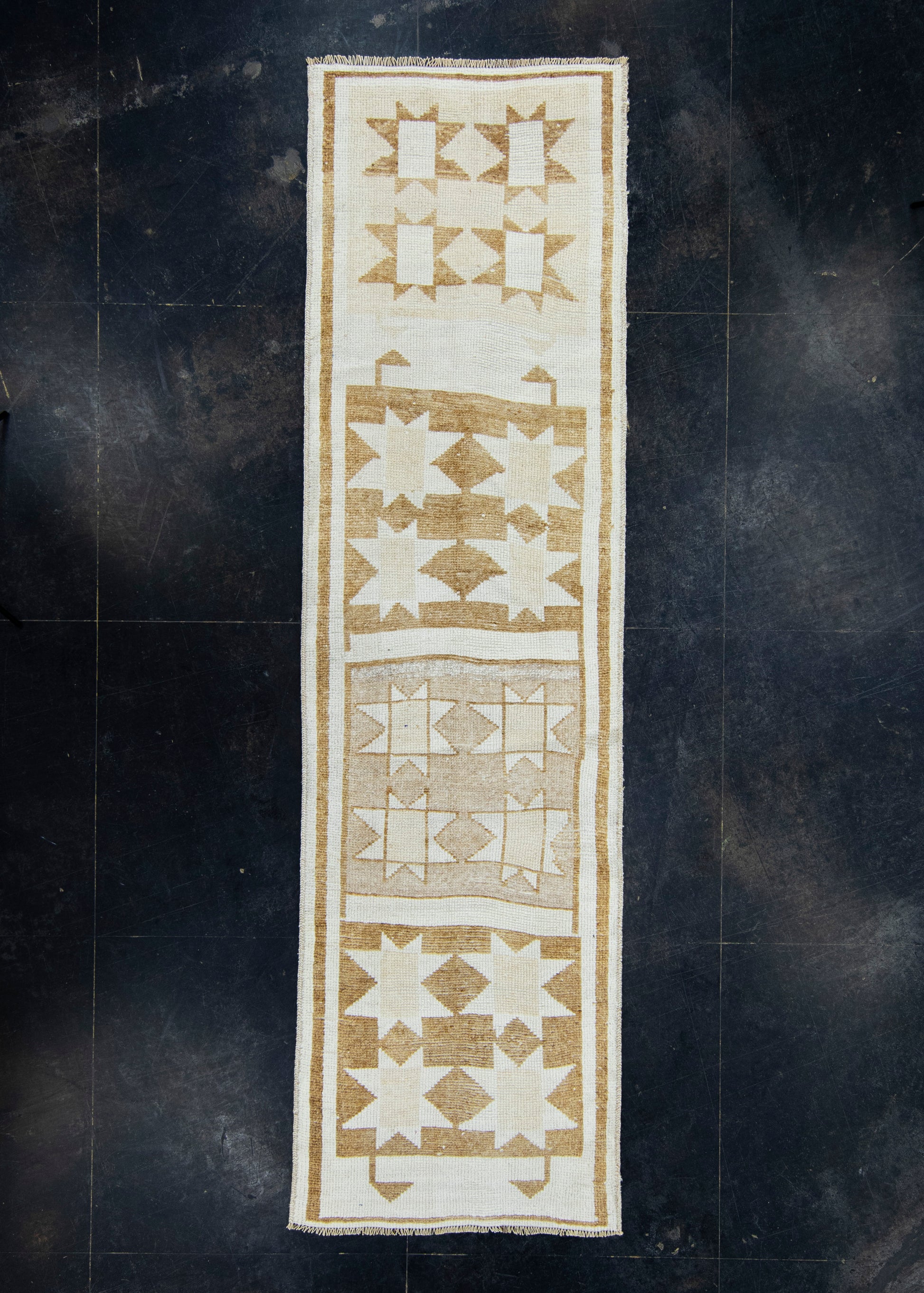 Turkish Vintage Runner Rug 3' x 11'1" #17072