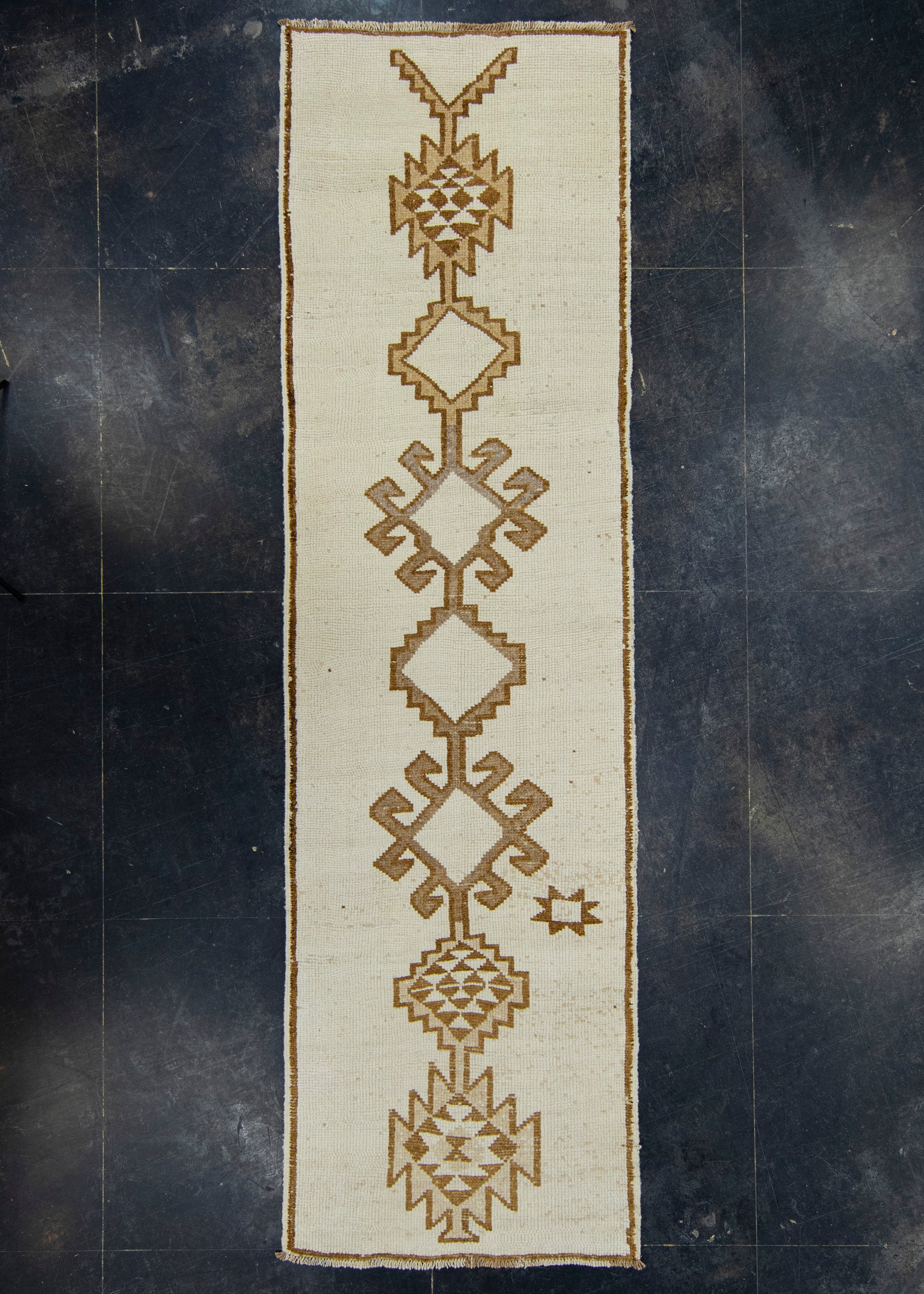 Turkish Vintage Runner Rug 3'3" x 11'5" #17074