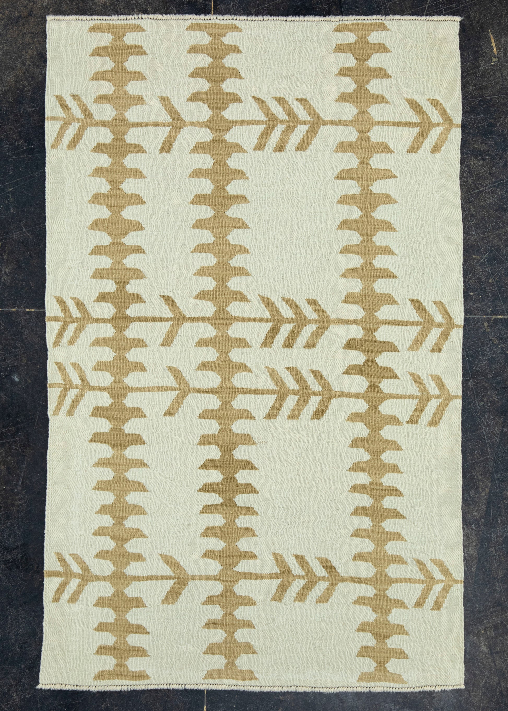 Turkish Kilim Oriental Handmade Flatweave 3' x 4'9" #18163