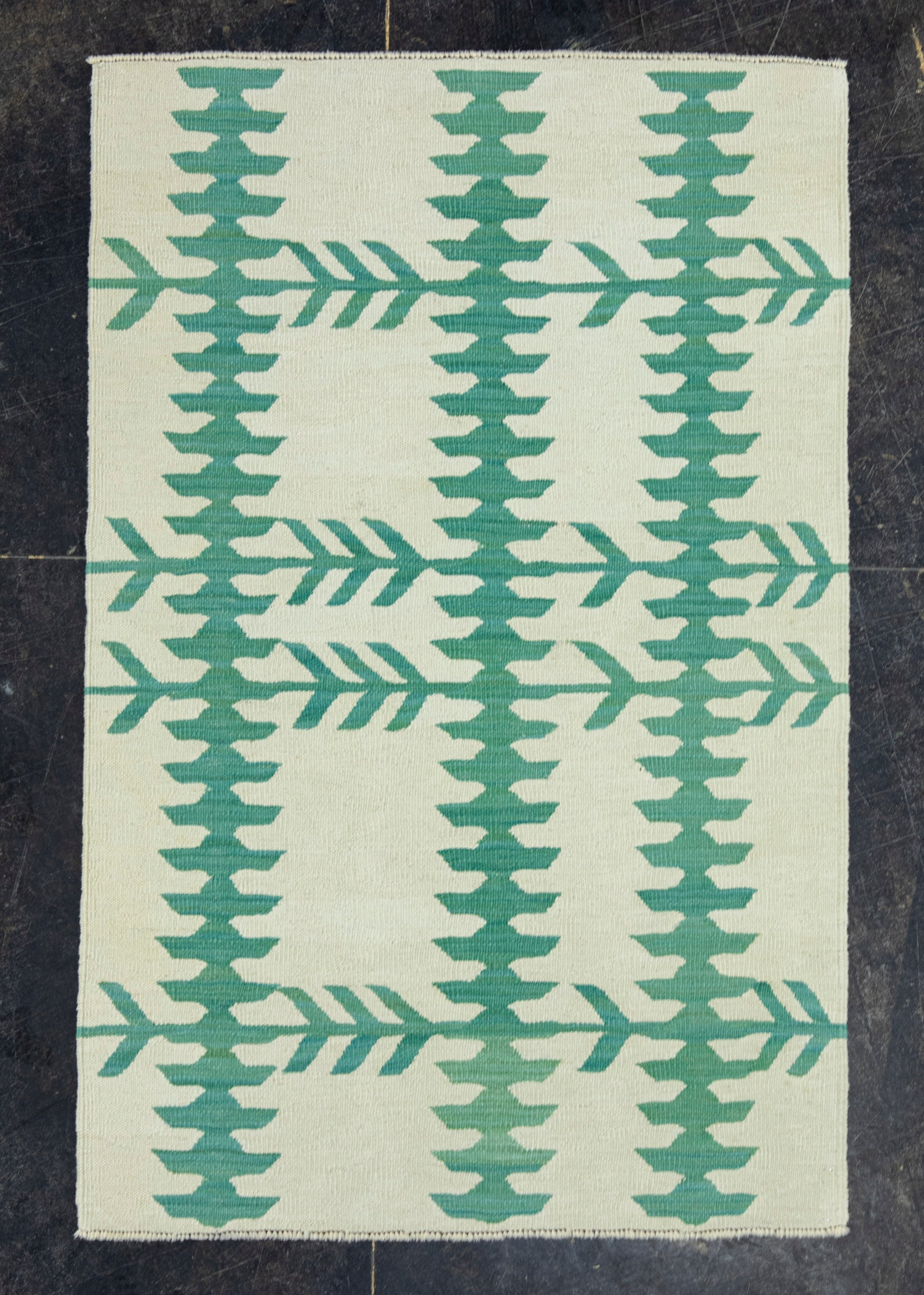 Turkish Kilim Oriental Handmade Flatweave 2'11" x 4'5" #18159