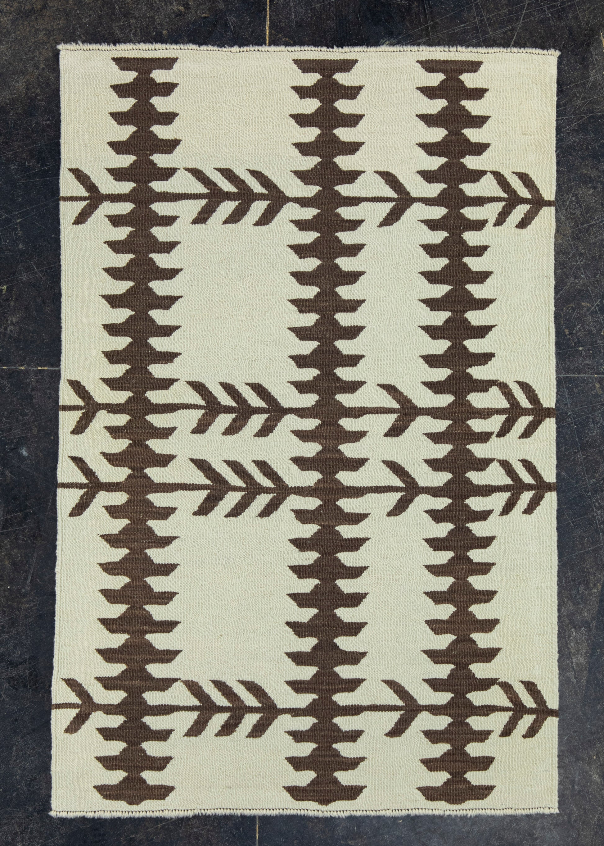 Turkish Kilim Oriental Handmade Flatweave 3' x 4'6" #18160