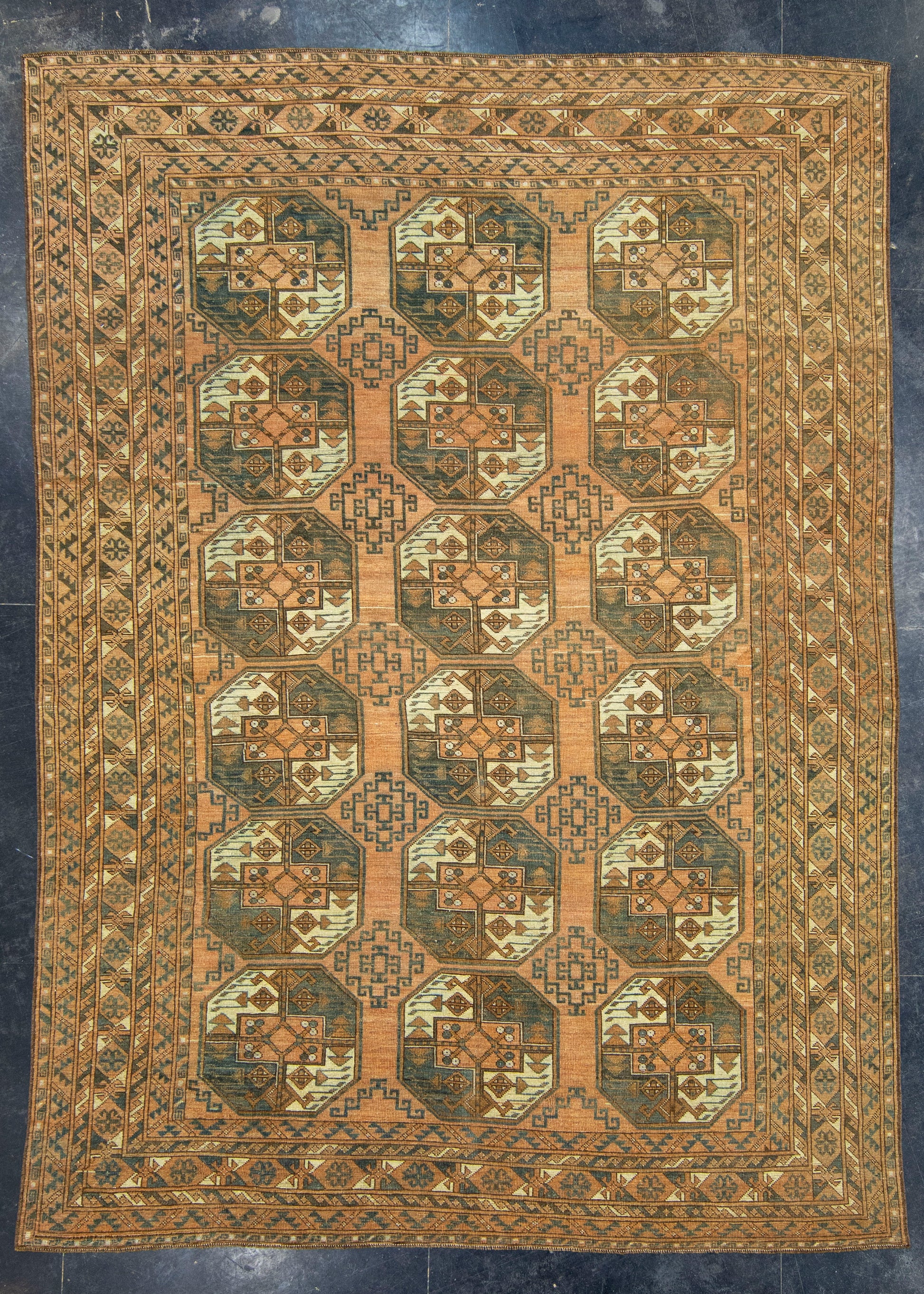 Turkish Vintage Rug 7'5" x 10'2" #17083