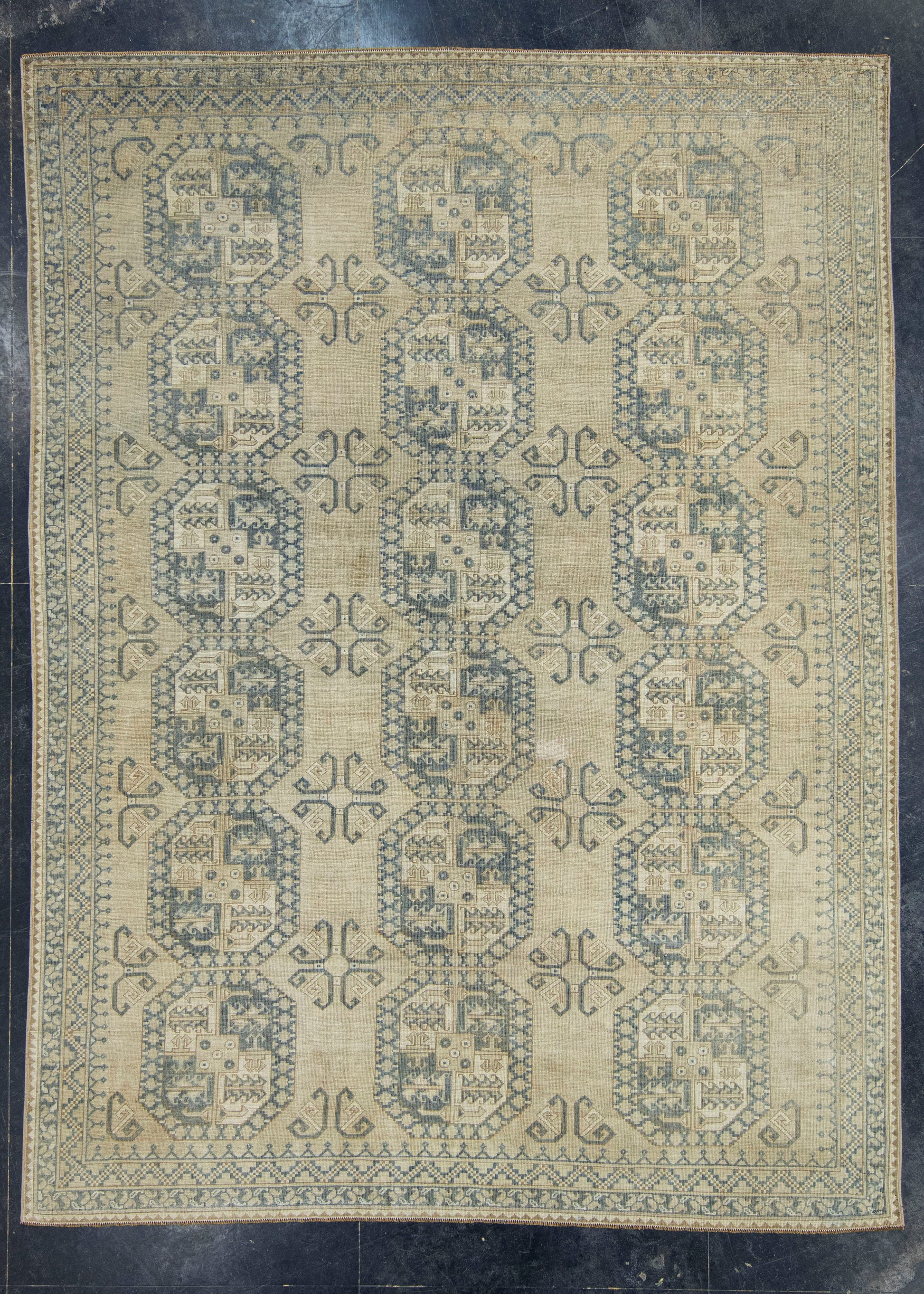 Turkish Vintage Rug 7'6" x 10'1" #17089