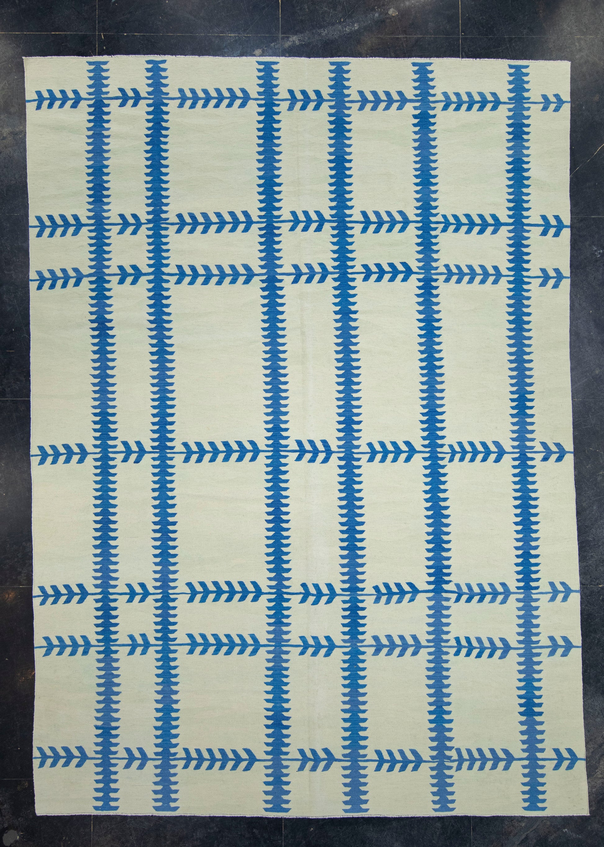 Turkish Kilim Oriental Handmade Flatweave 8'10" x 12'3" #17001