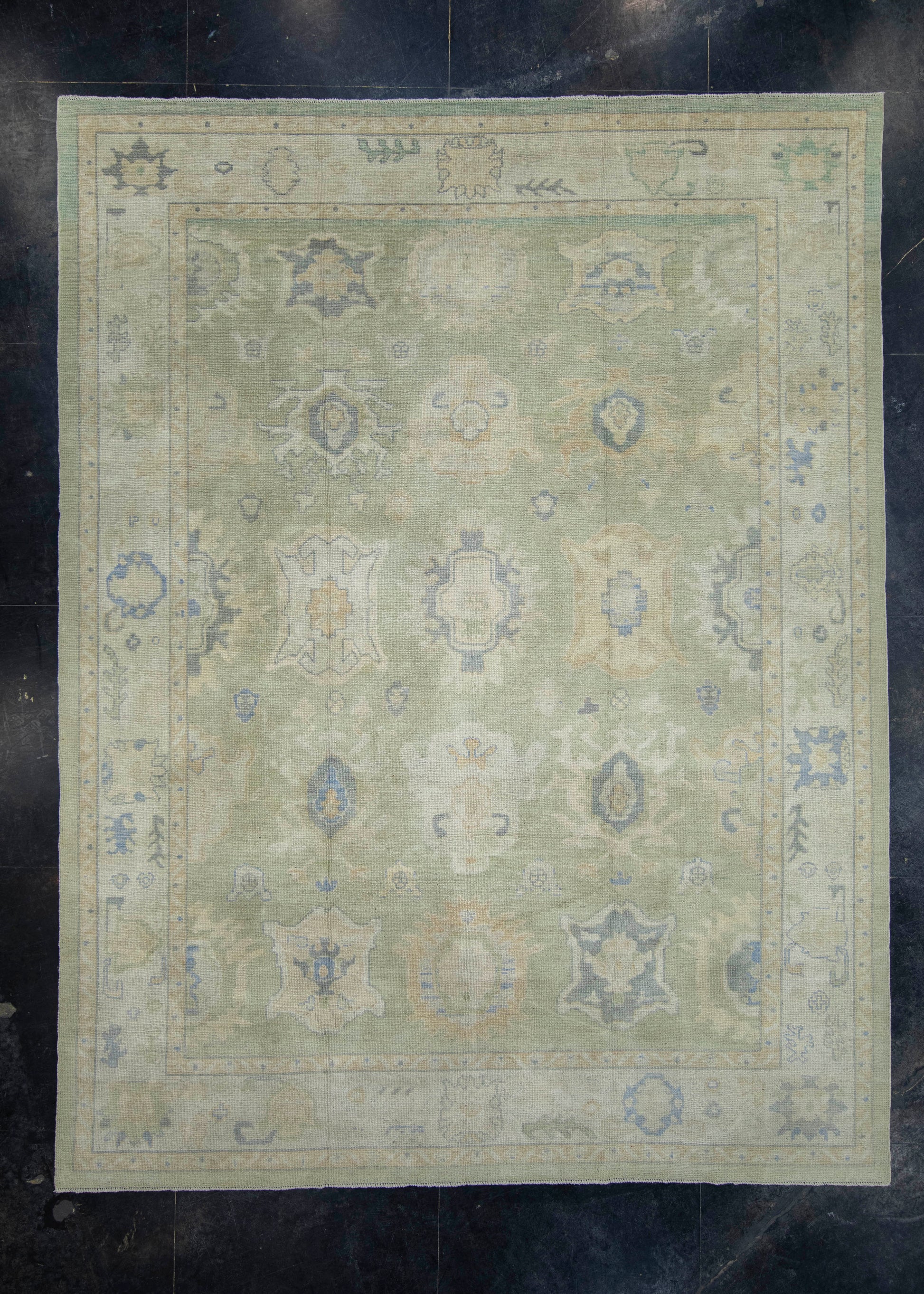 Oushak Rug 9'6" x 12'5" #17872