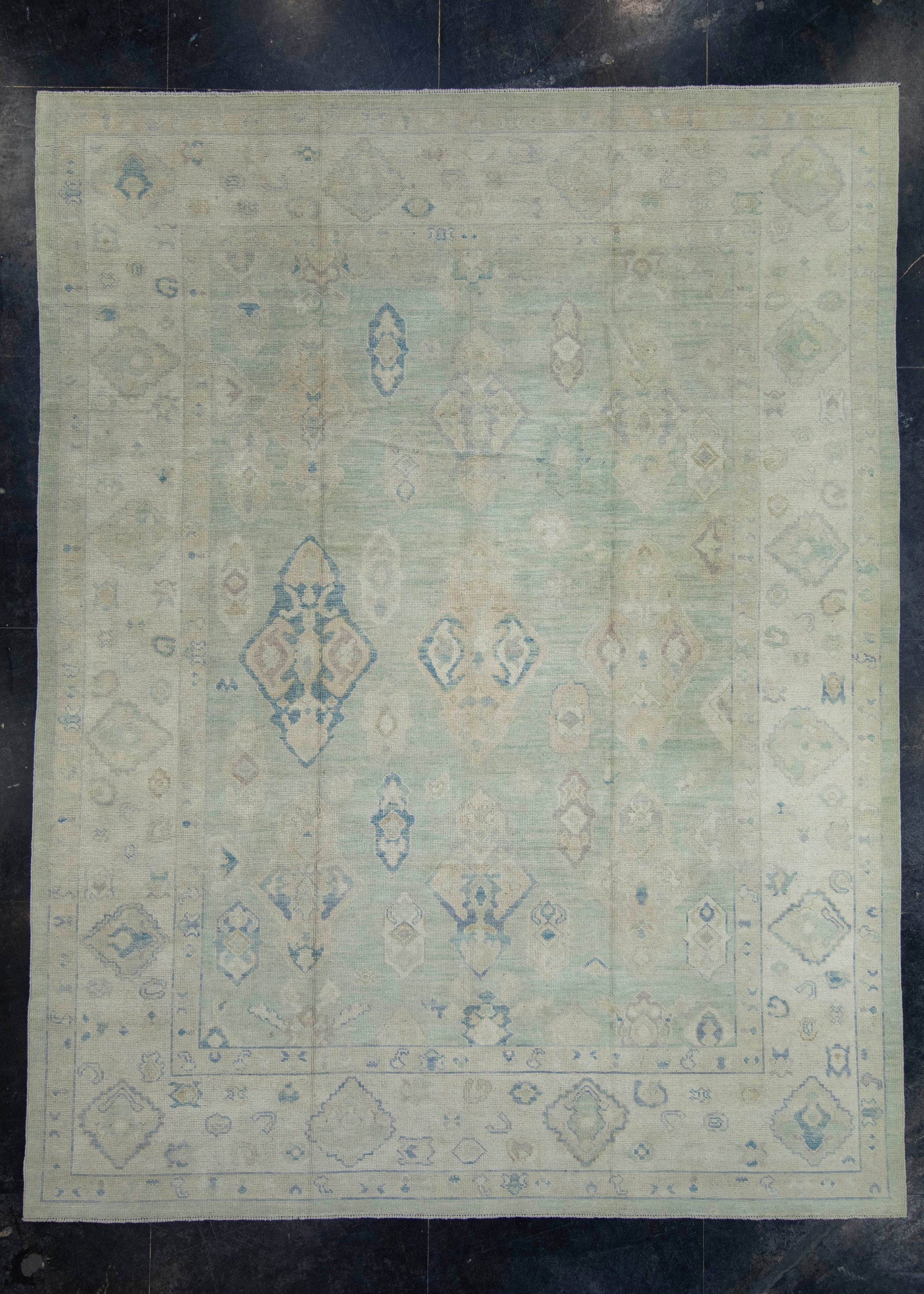 Oushak Rug 9'6" x 12'4" #17847