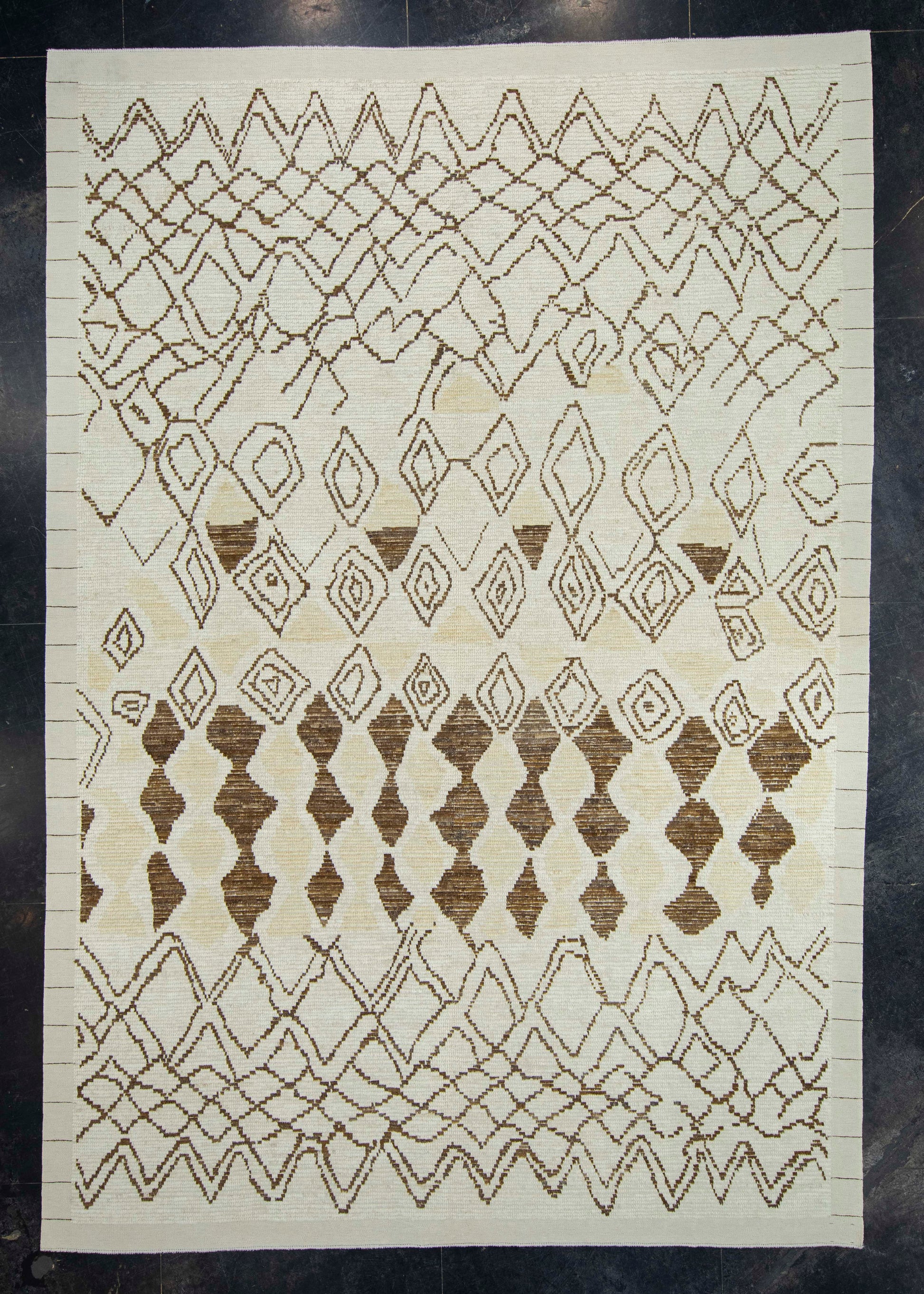Turkish Tulu Handmade Rug 8'9" x 12'9" #18628