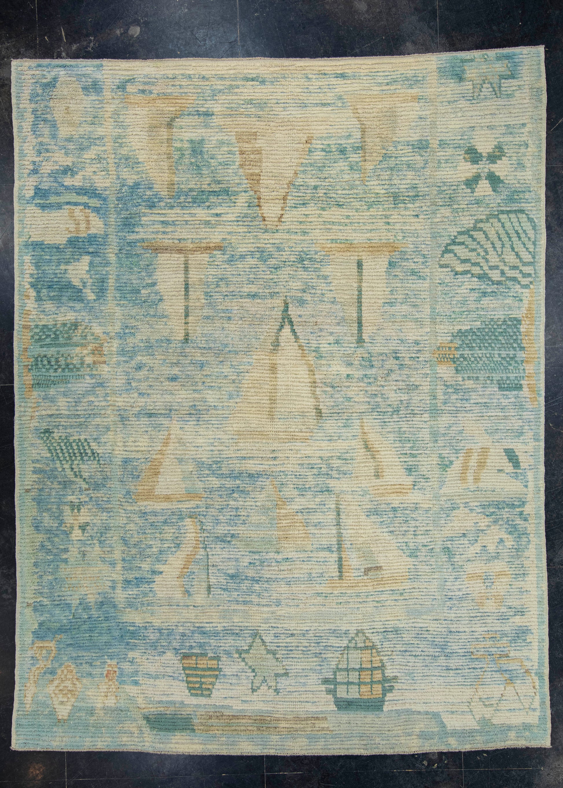 Turkish Tulu Handmade Rug 8' x 10'5" #18683