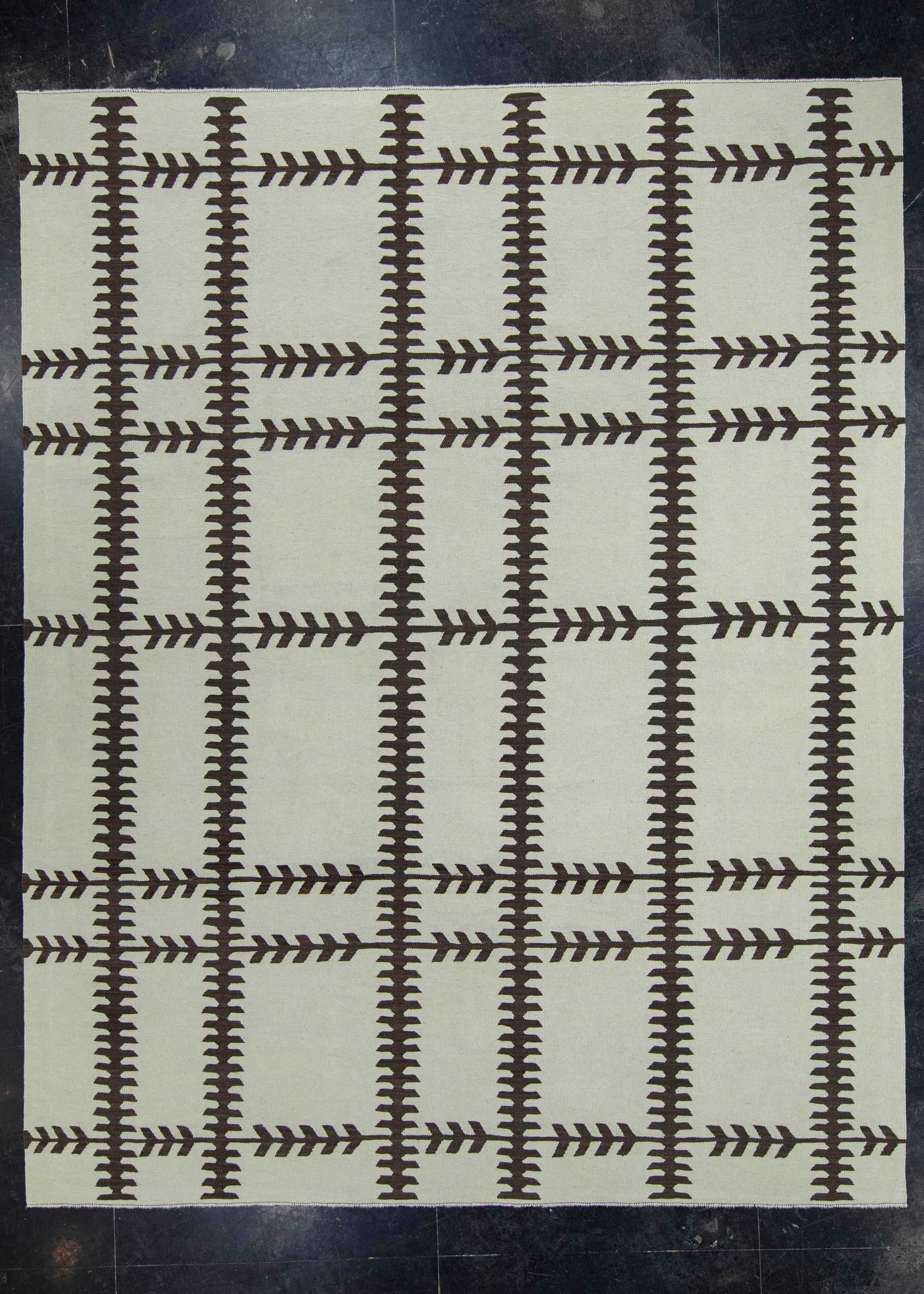 Turkish Kilim Oriental Handmade Flatweave 8'2" x 10'4" #18145
