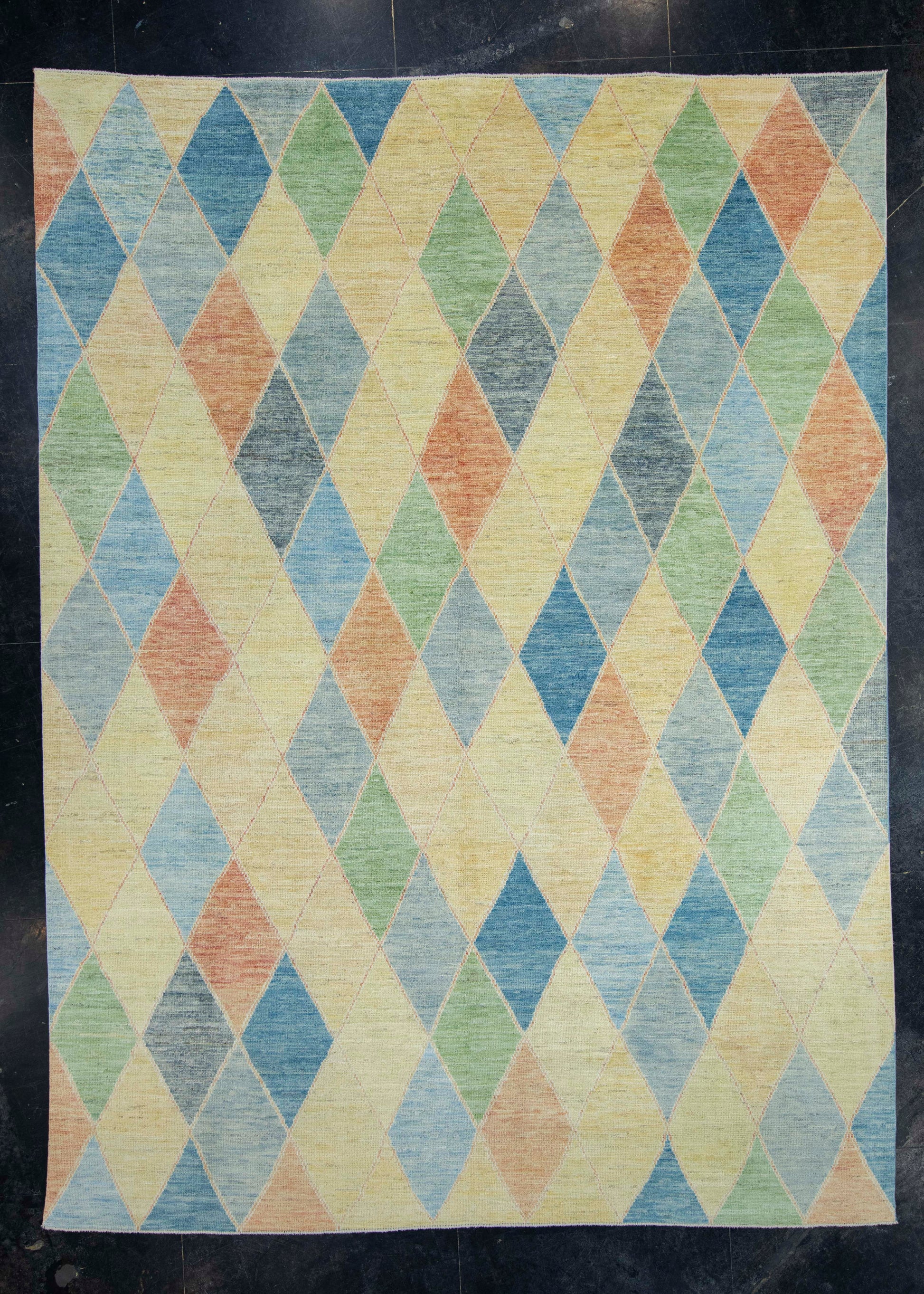 Turkish Oushak Rug 9'3" x 12'5" #18629