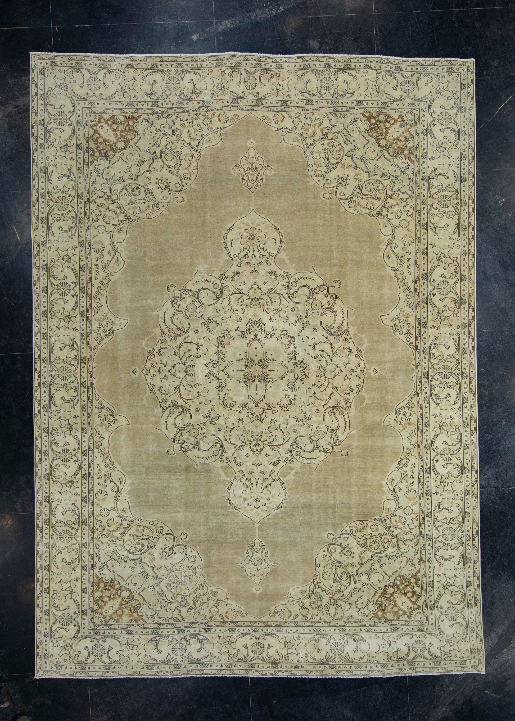 Turkish Oushak Rug 8'4" x 11'7" #18648