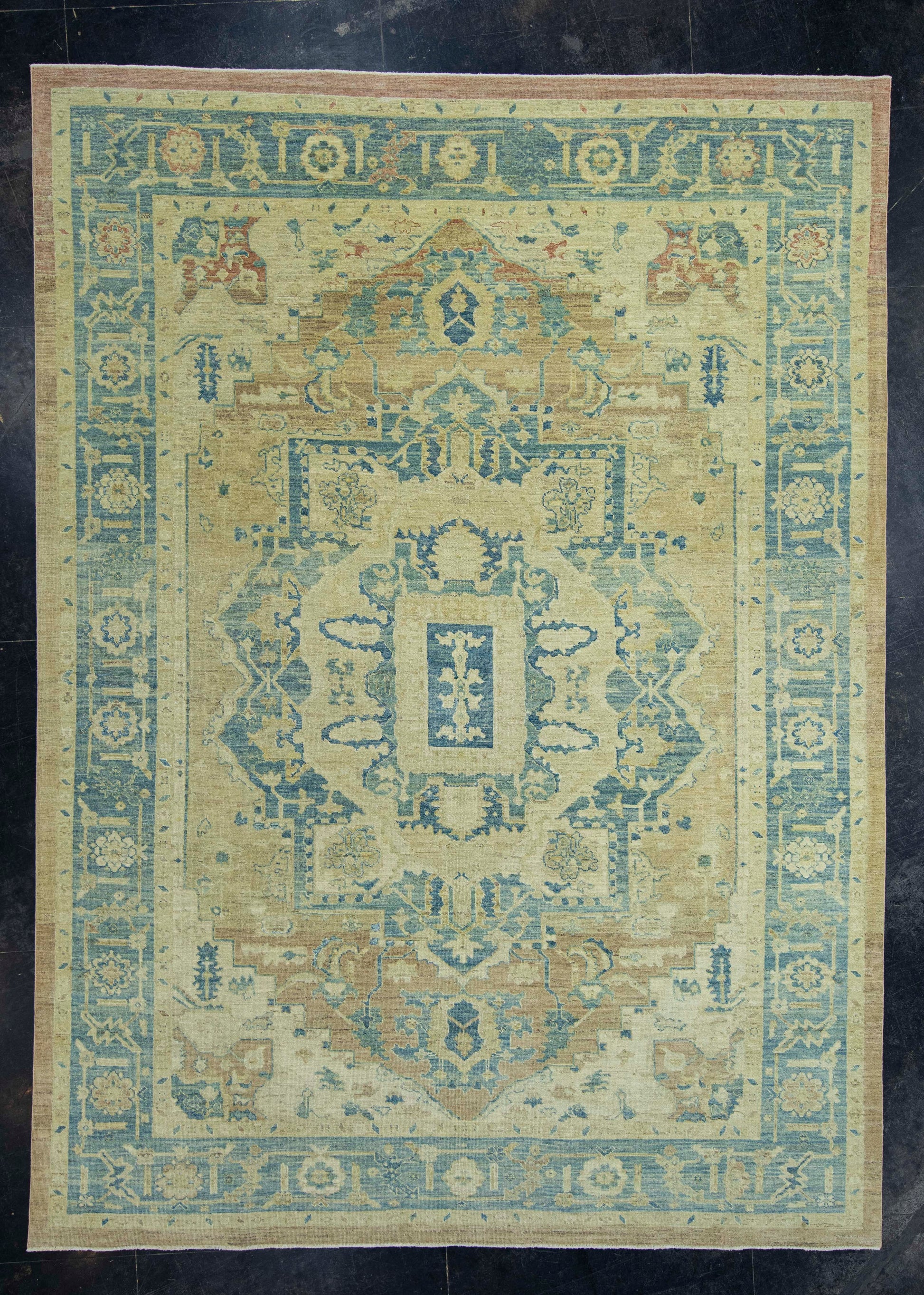 Turkish Oushak Rug 8'3" x 11'3" #18001