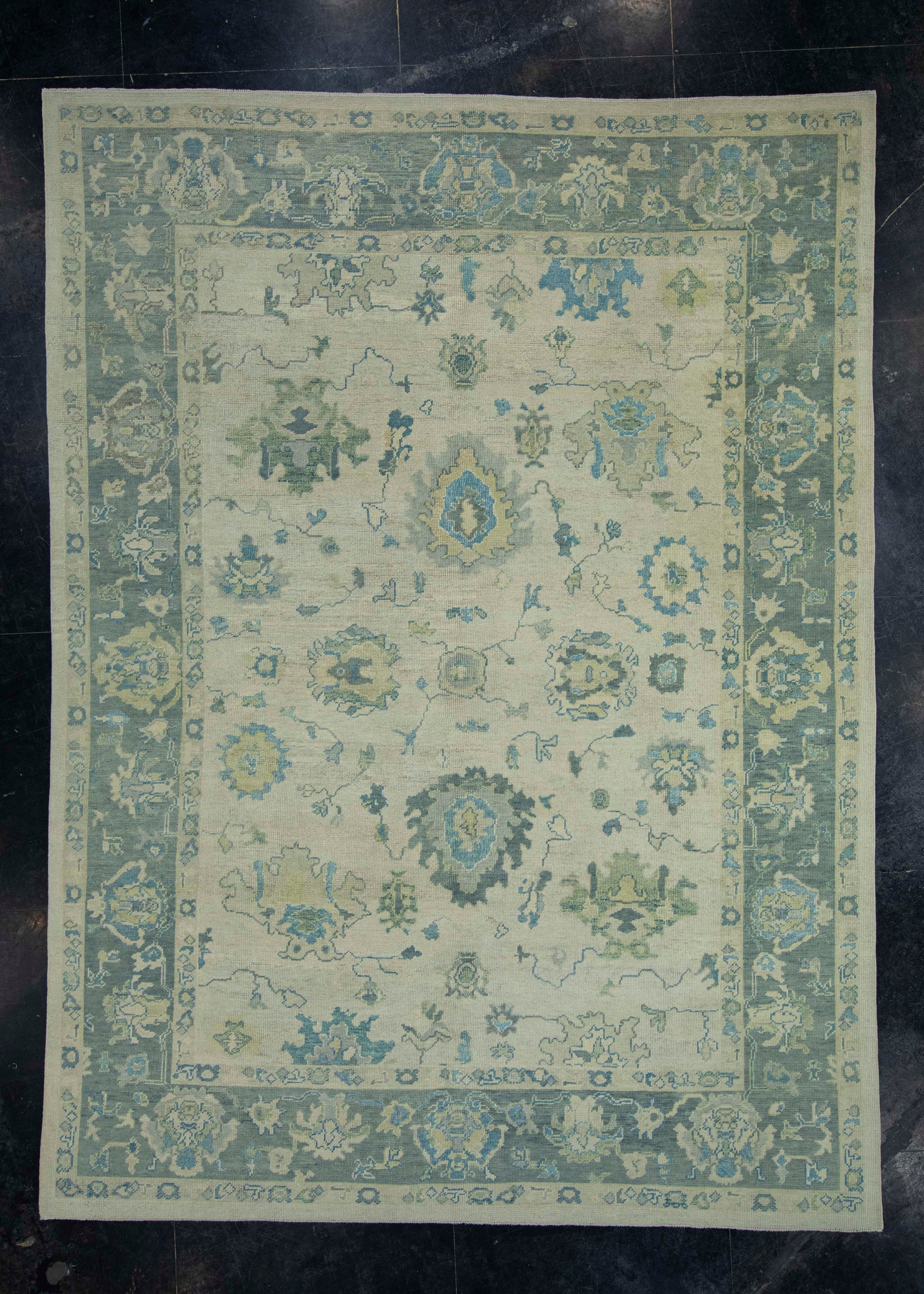 Turkish Oushak Rug 9' x 12'2" #18582
