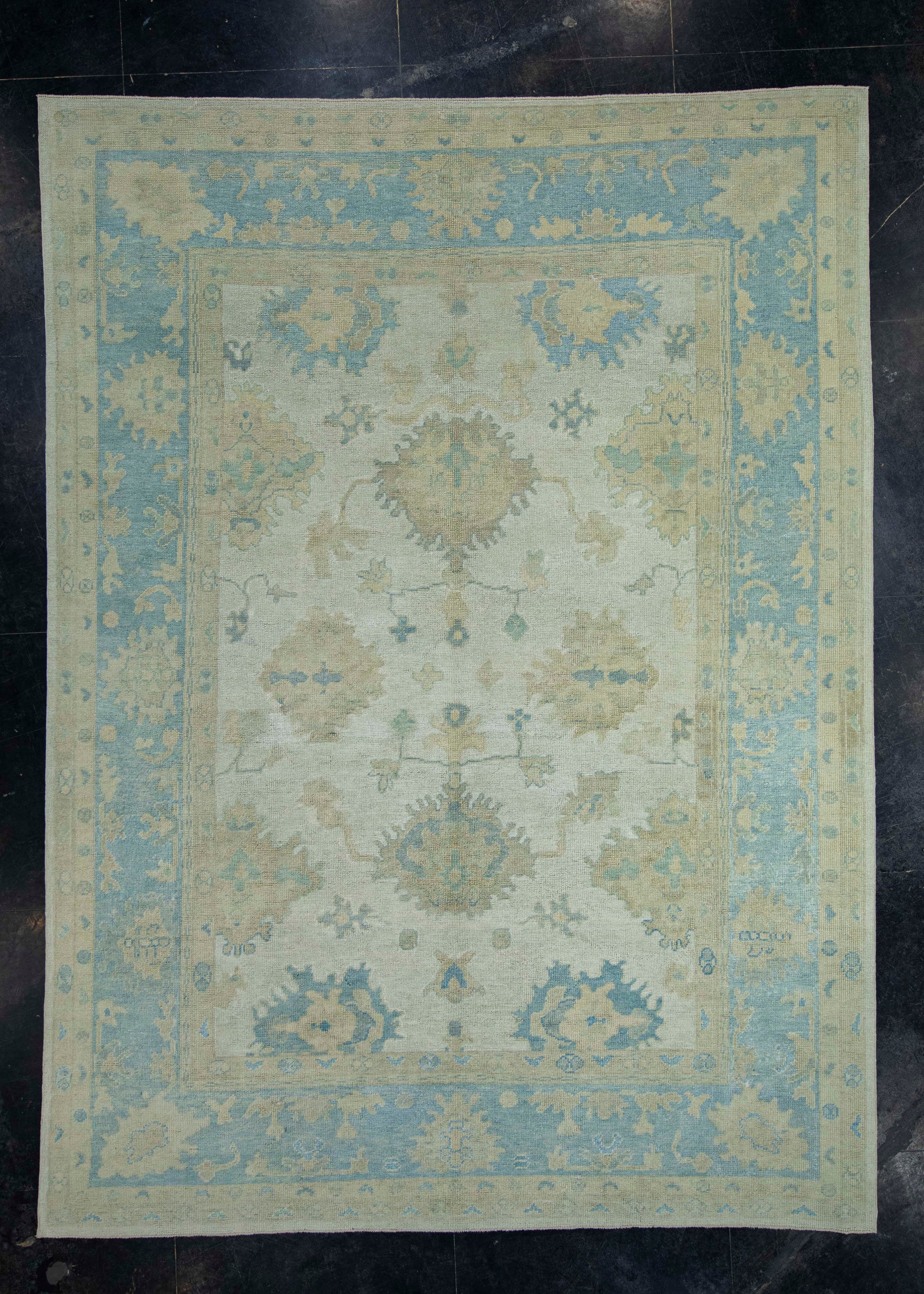 Turkish Oushak Rug 9' x 12'3" #18598