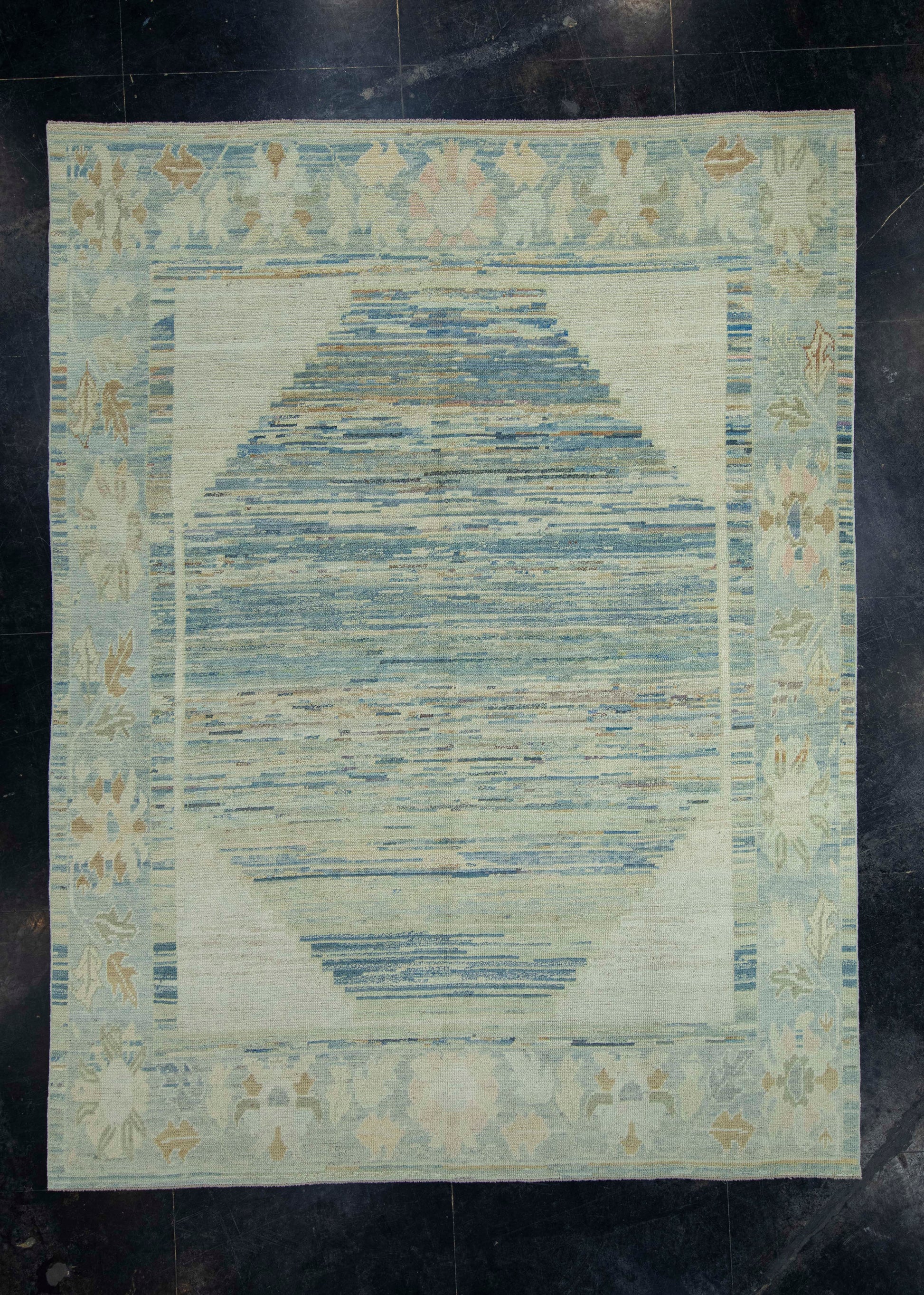 Turkish Oushak Rug 8'9" x 11'6" #18562
