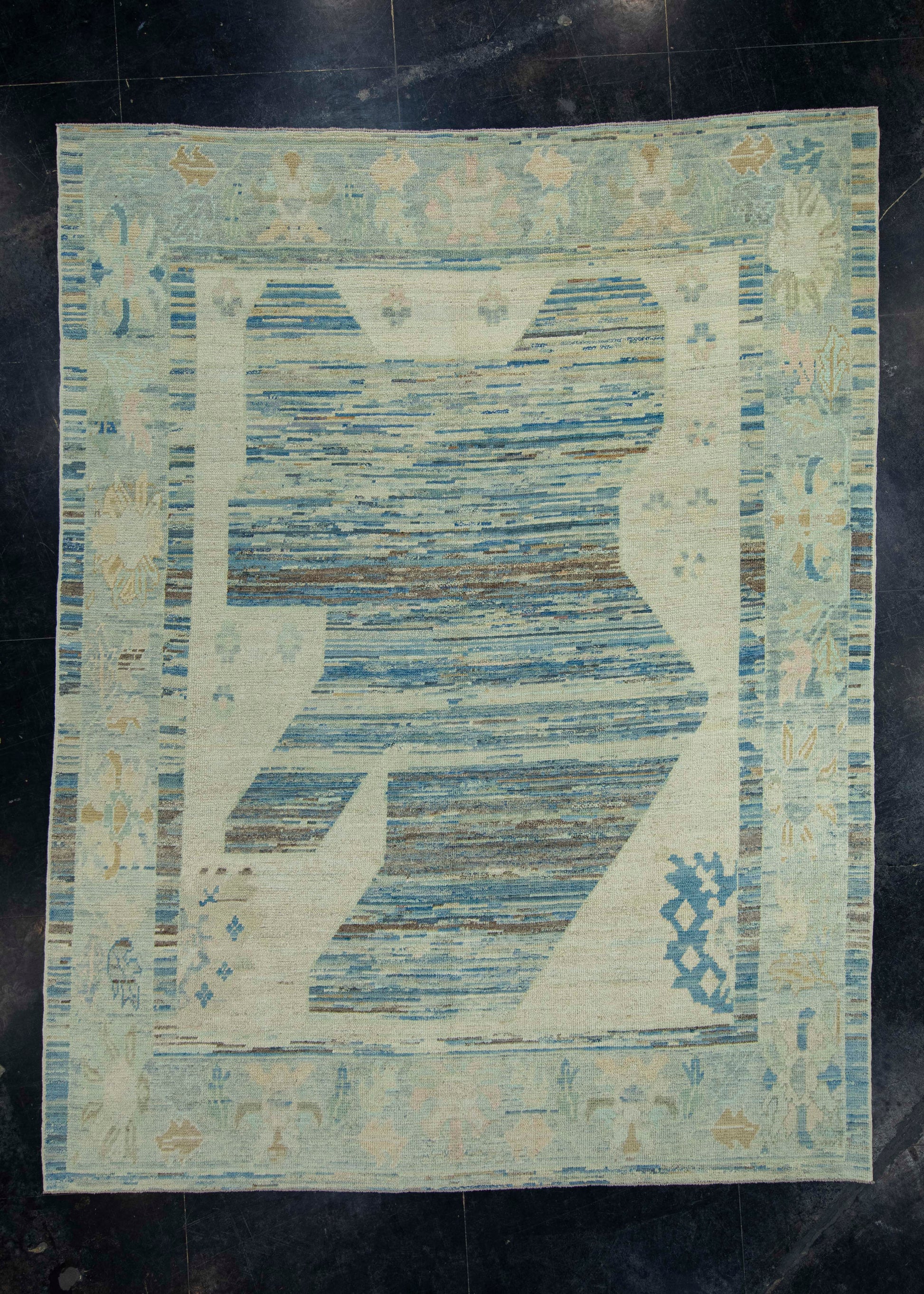 Turkish Oushak Rug 9' x 11'6" #18534