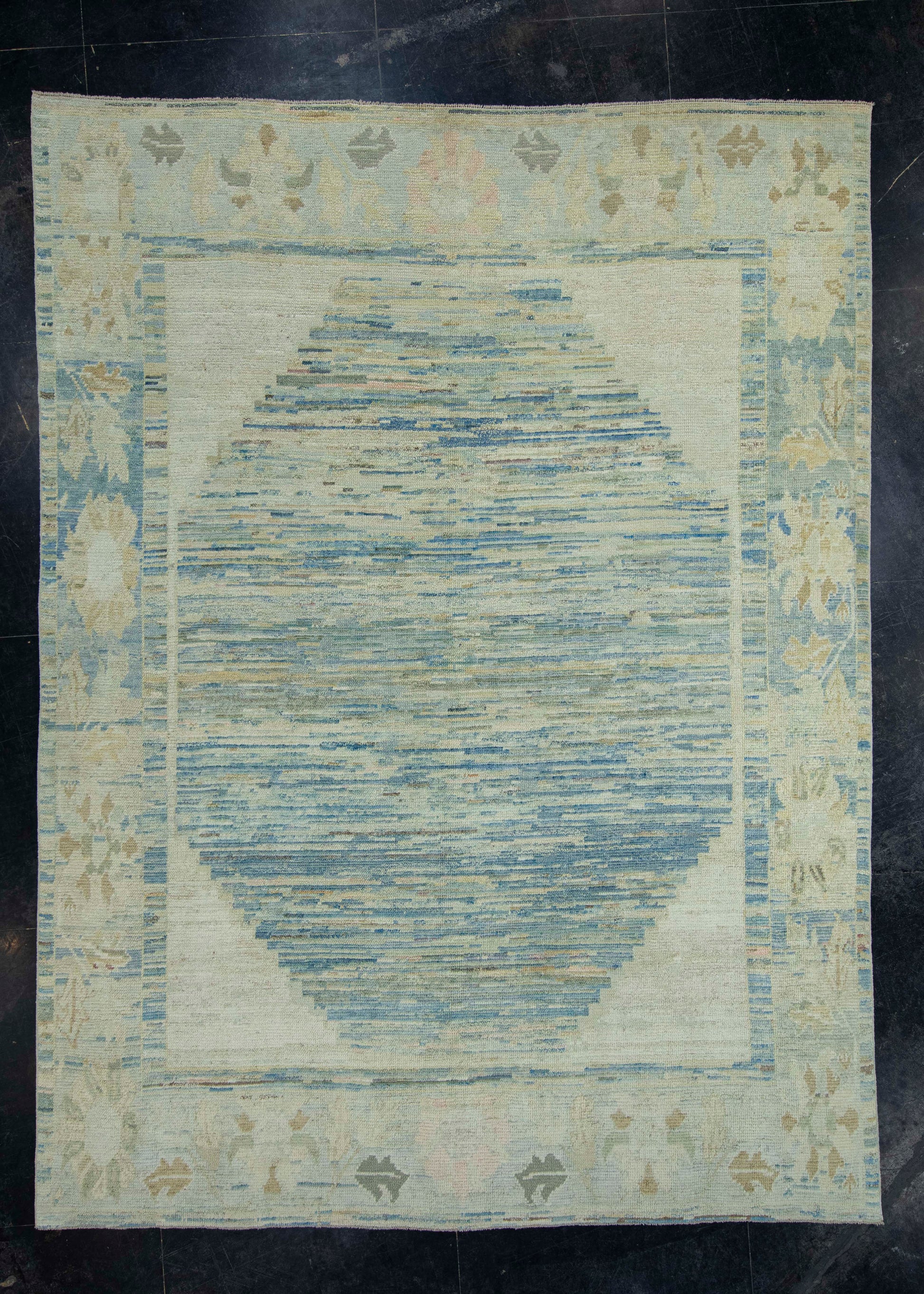 Turkish Oushak Rug 8'8" x 11'5" #18537