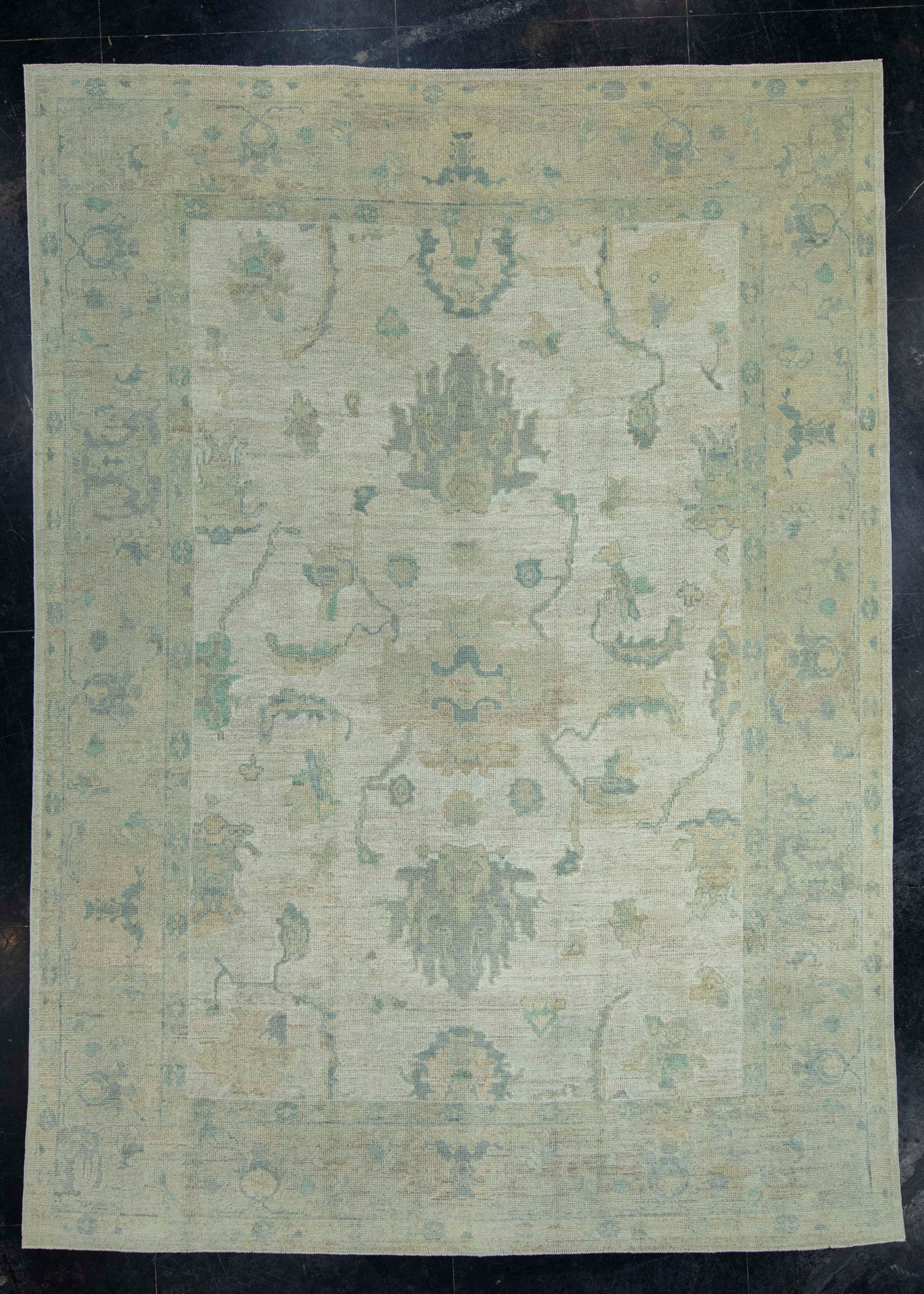 Turkish Oushak Rug 8'9" x 12' #18523