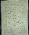 Turkish Oushak Rug 9'1" x 11'9" #18557