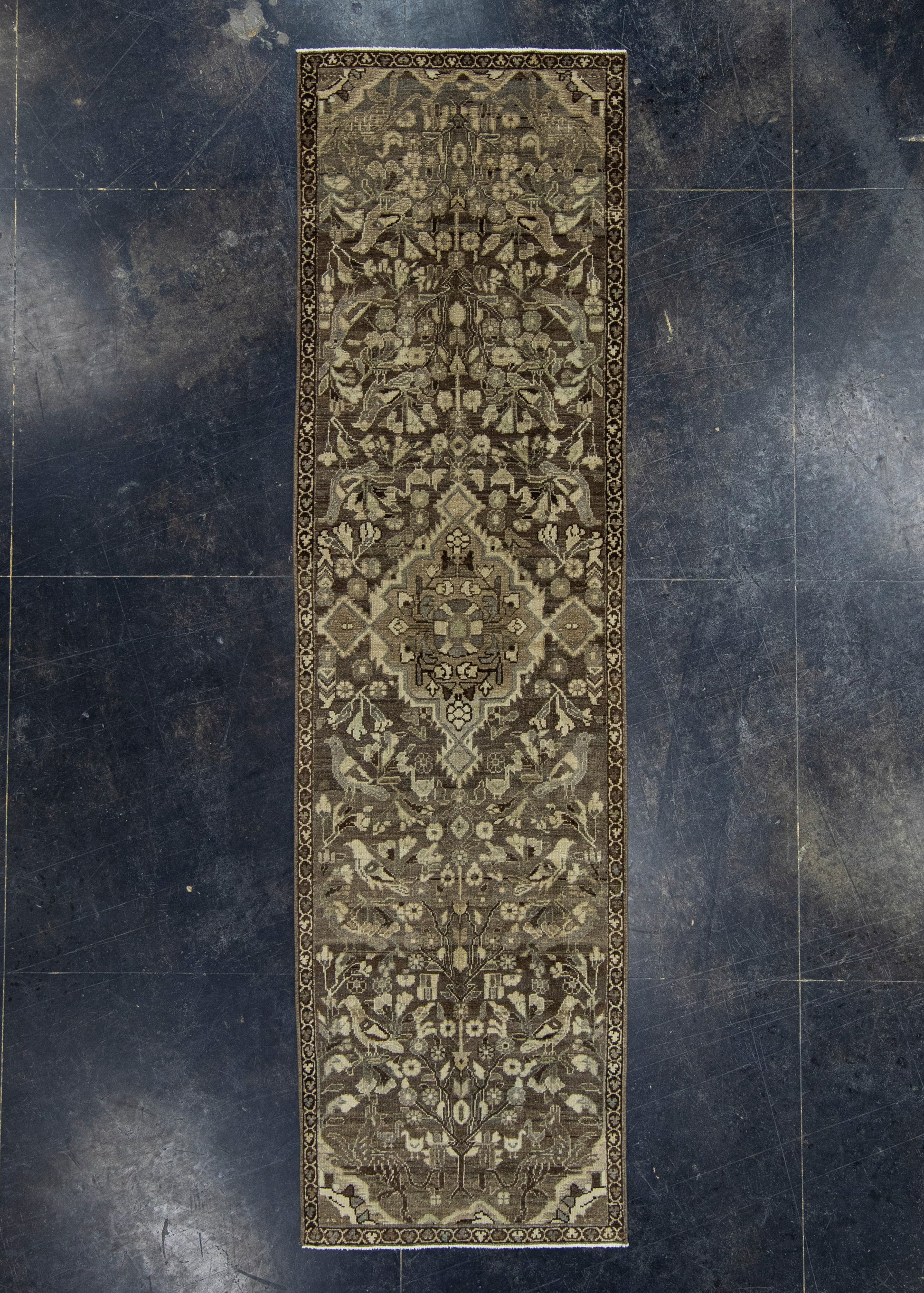 Turkish Anatolian Runner Rug 2'6" x 9' #18018